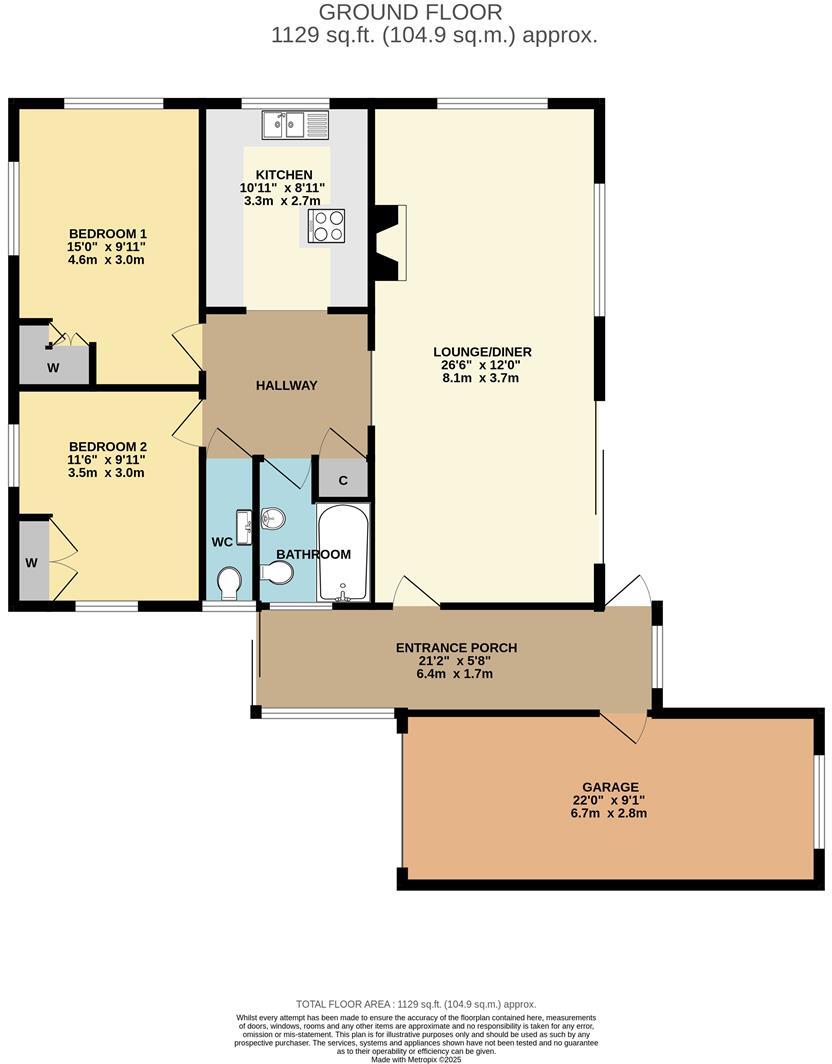 Wheal Friendly, St. Agnes floorplan