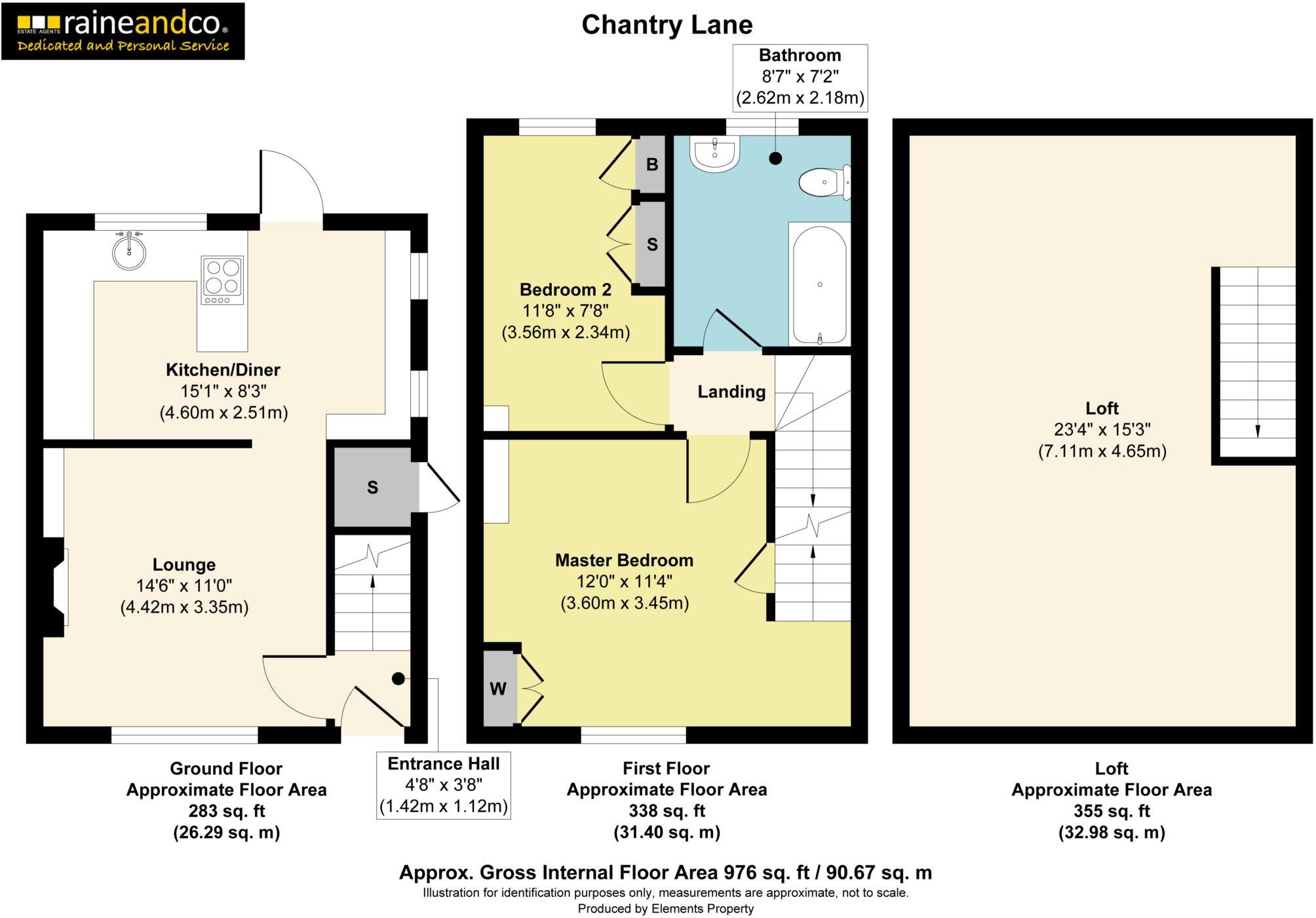 Chantry Lane, Hatfield floorplan