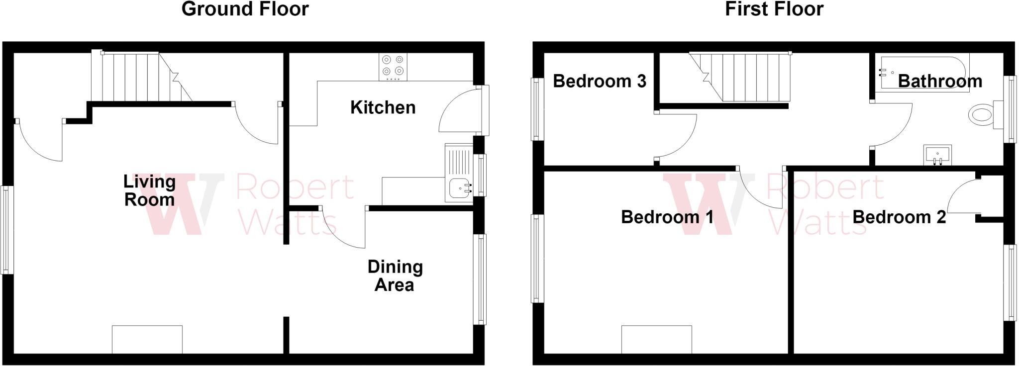 Beech Street, Mirfield, West Yorkshire, WF14 floorplan