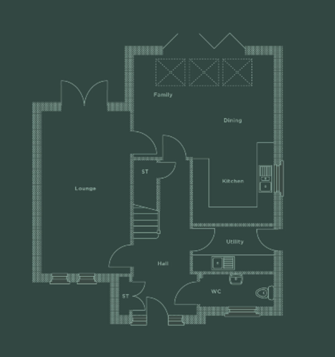 Shelbourne Estates, Northampton floorplan