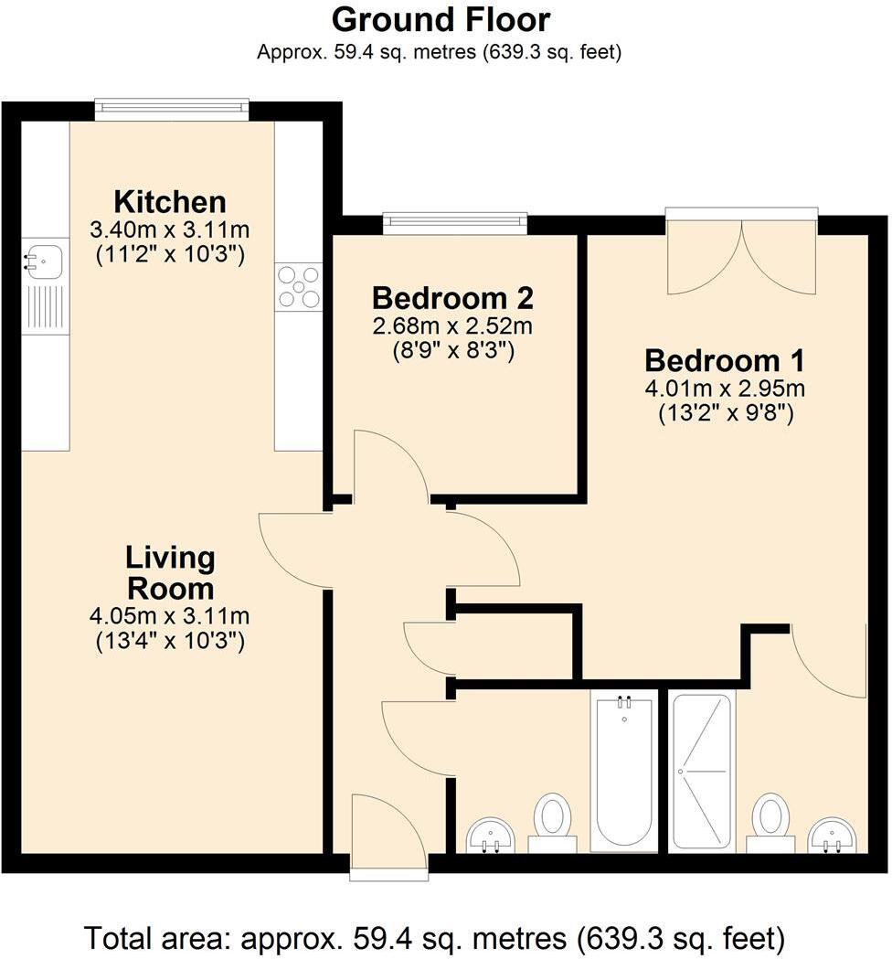 Edgewater Place, Warrington floorplan