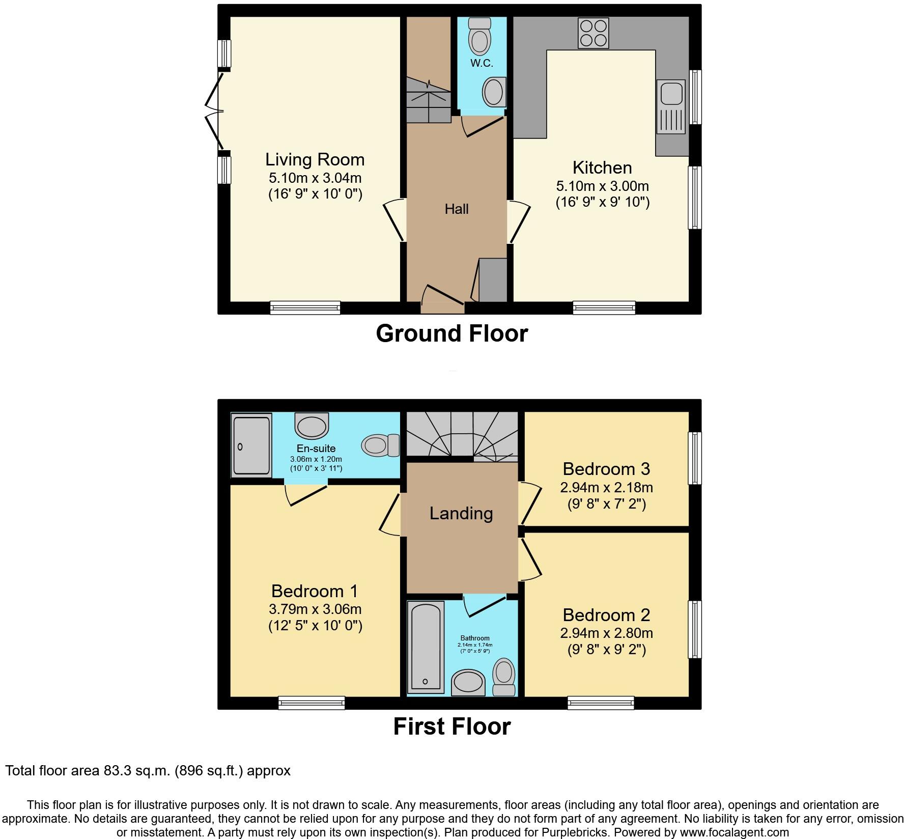 7, Gambles Way floorplan