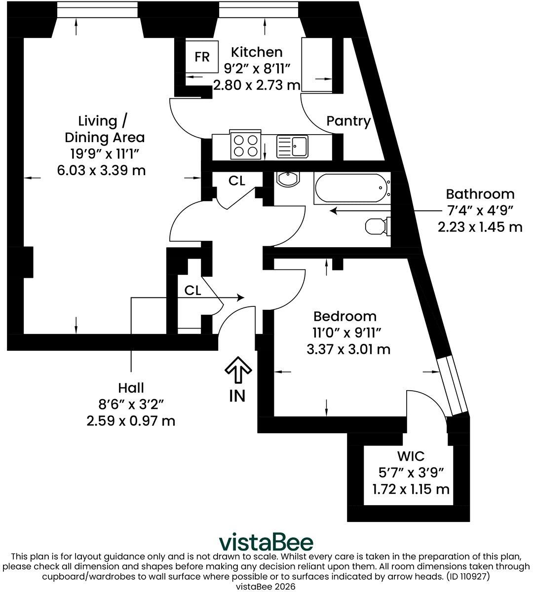 1, Weavers Yard, Dundee, Angus, DD4 floorplan