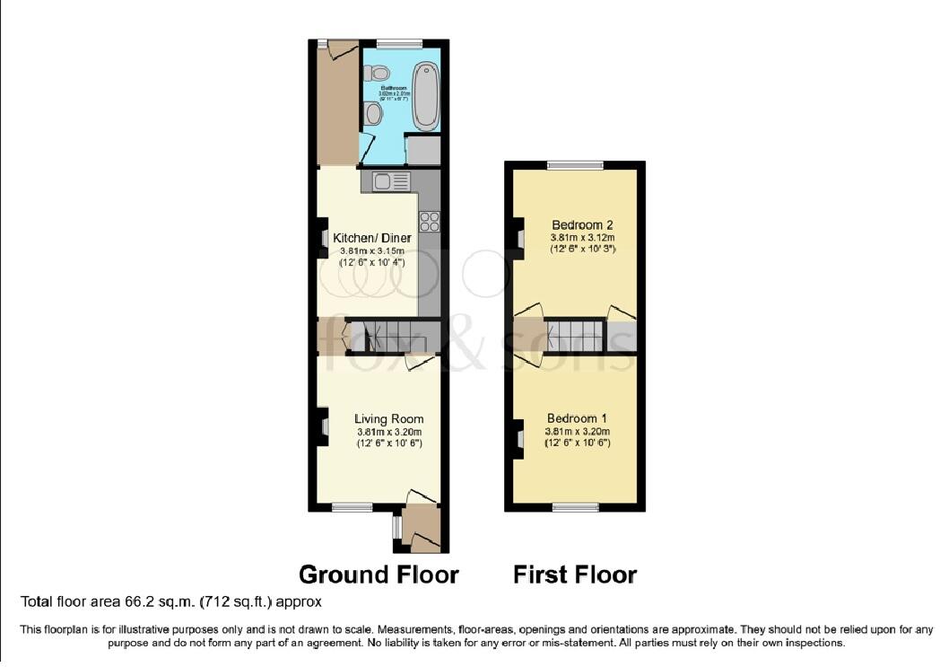 Pilot Road, Hastings floorplan