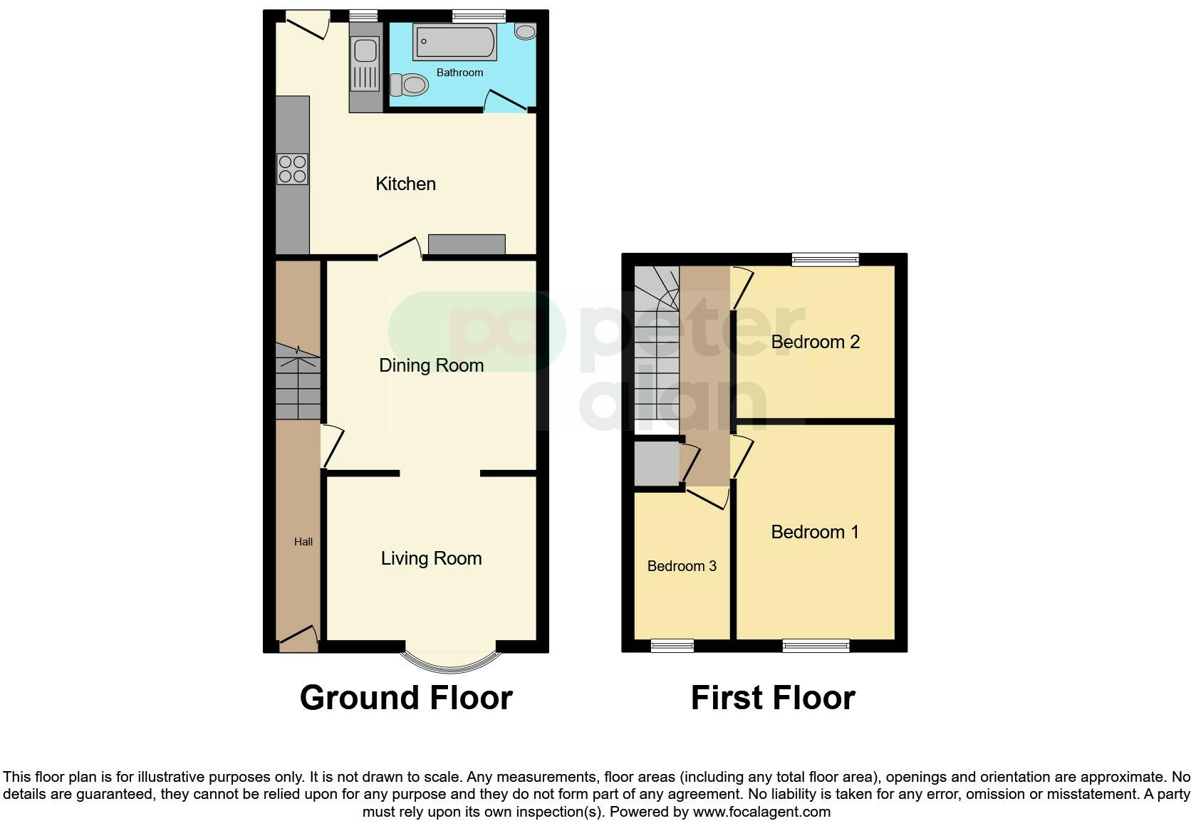 St. Brides Road, Aberkenfig, Bridgend floorplan