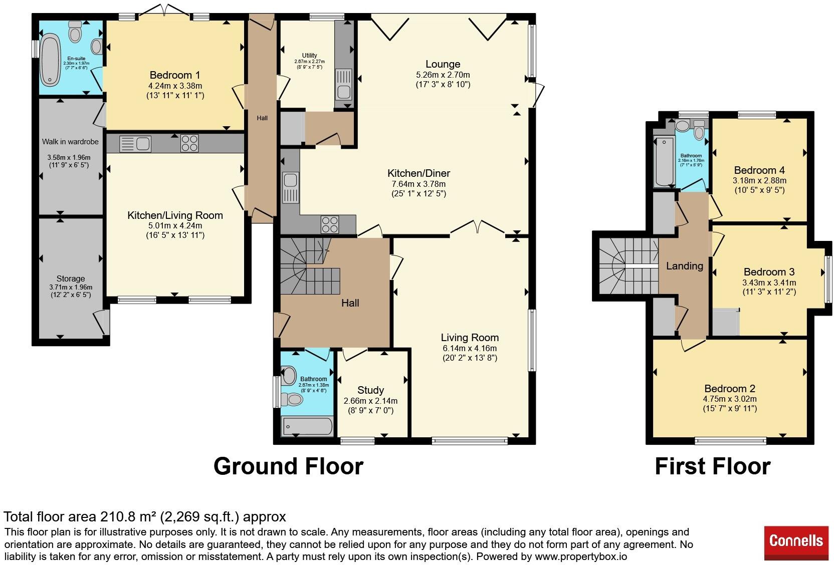 Chestnut Avenue, Wootton, Northampton floorplan