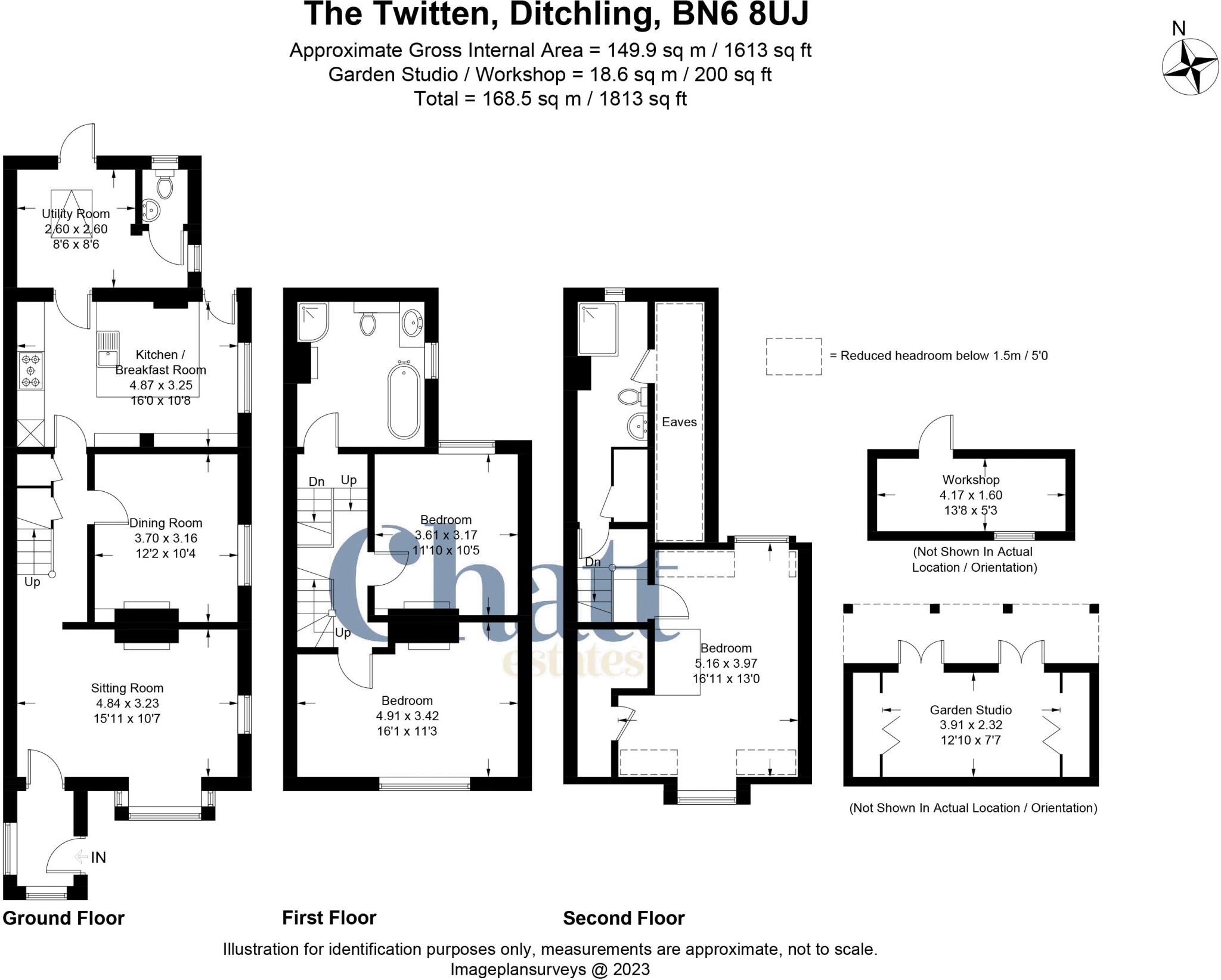 The Twitten, Ditchling floorplan