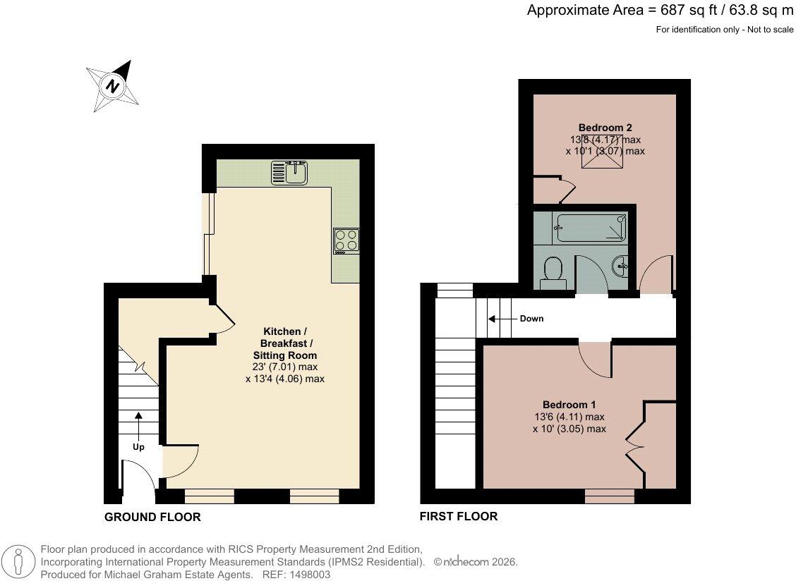 Mount Pleasant, Aspley Guise, Milton Keynes, Bedfordshire, MK17 floorplan