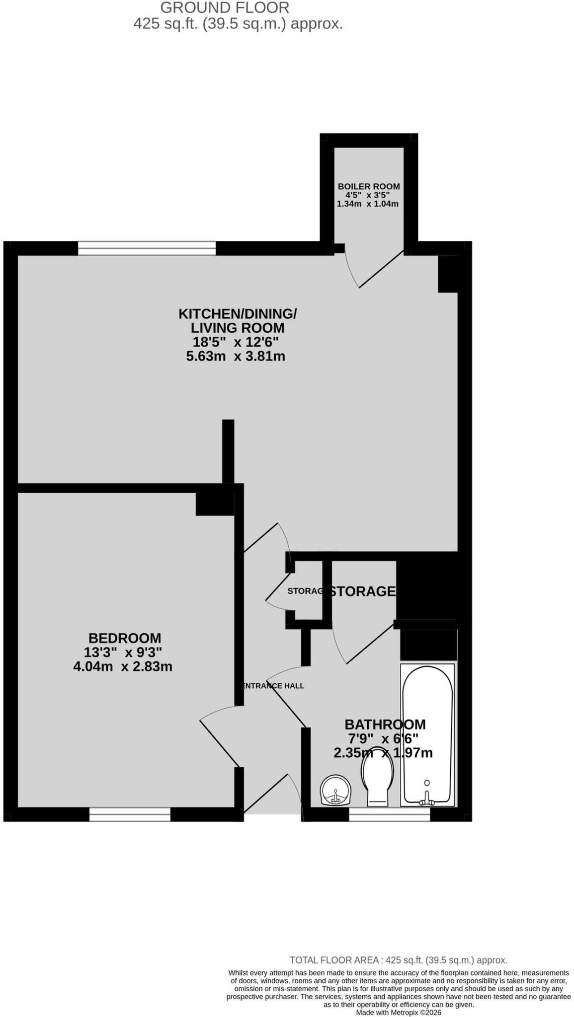 Wallin Road, Adderbury floorplan