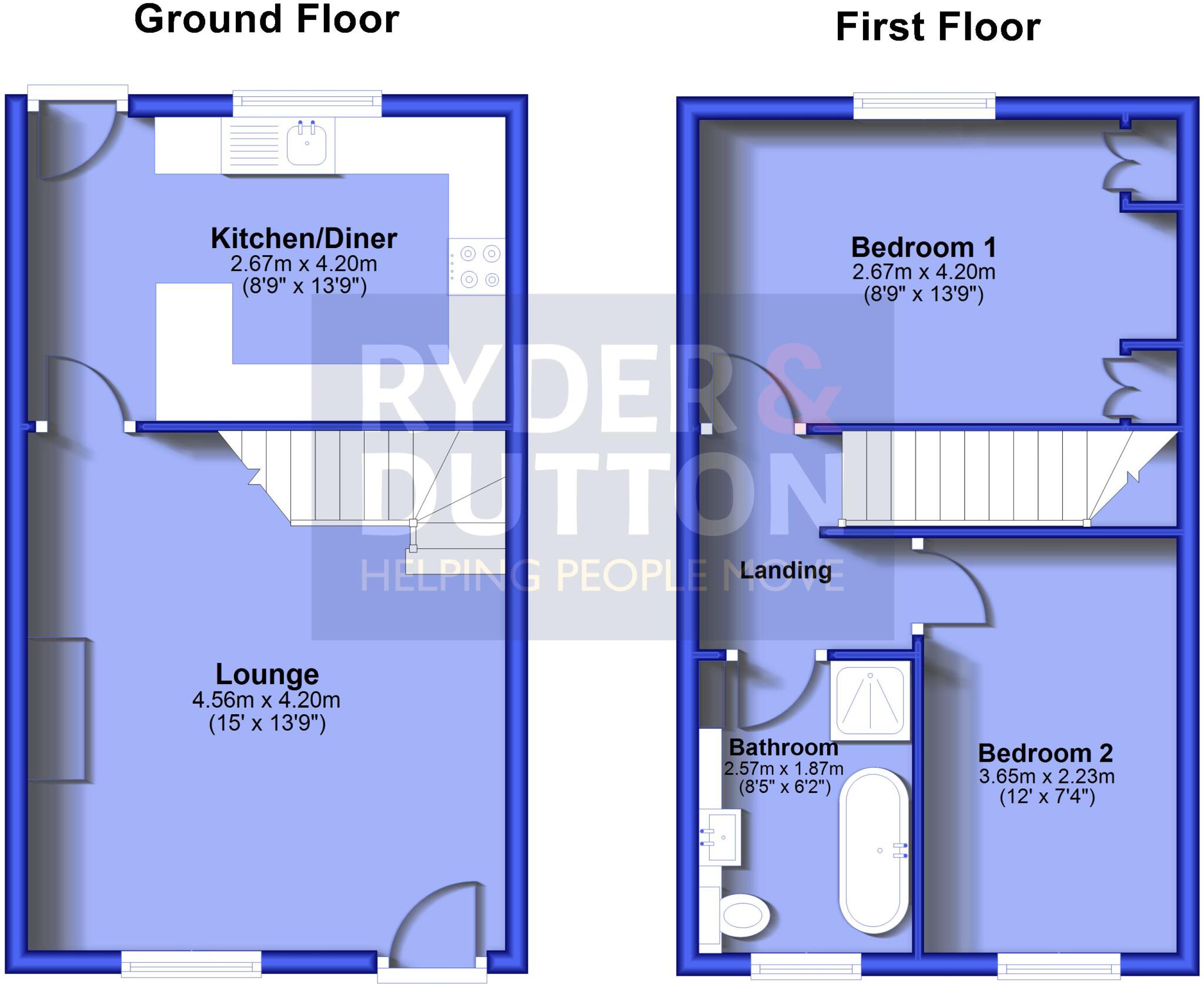 Terracotta Buildings, Water, Rossendale, BB4 floorplan