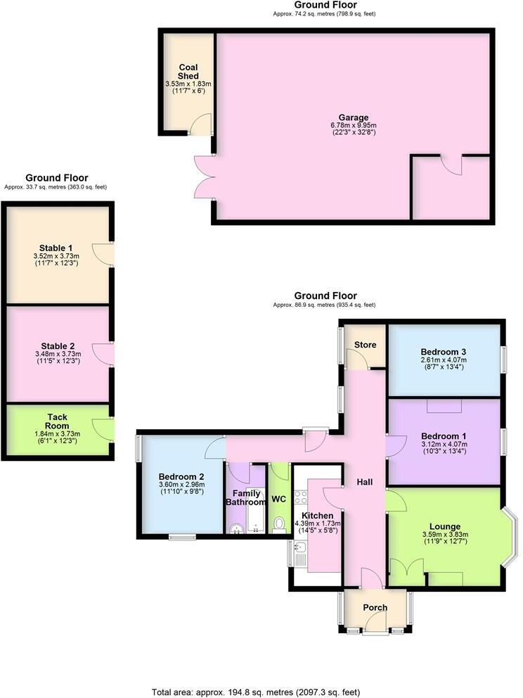 Mill Lane, Kingsley floorplan
