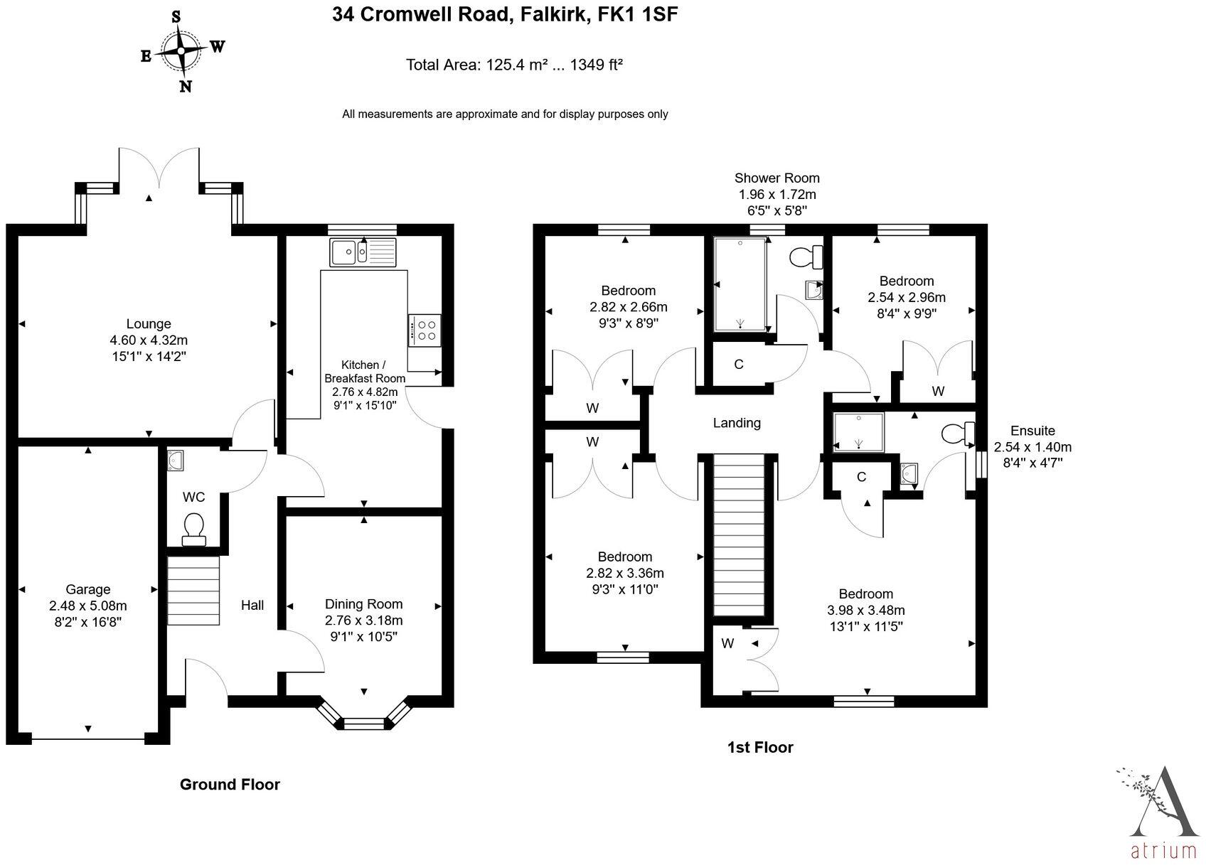 Cromwell Road, Falkirk, FK1 floorplan