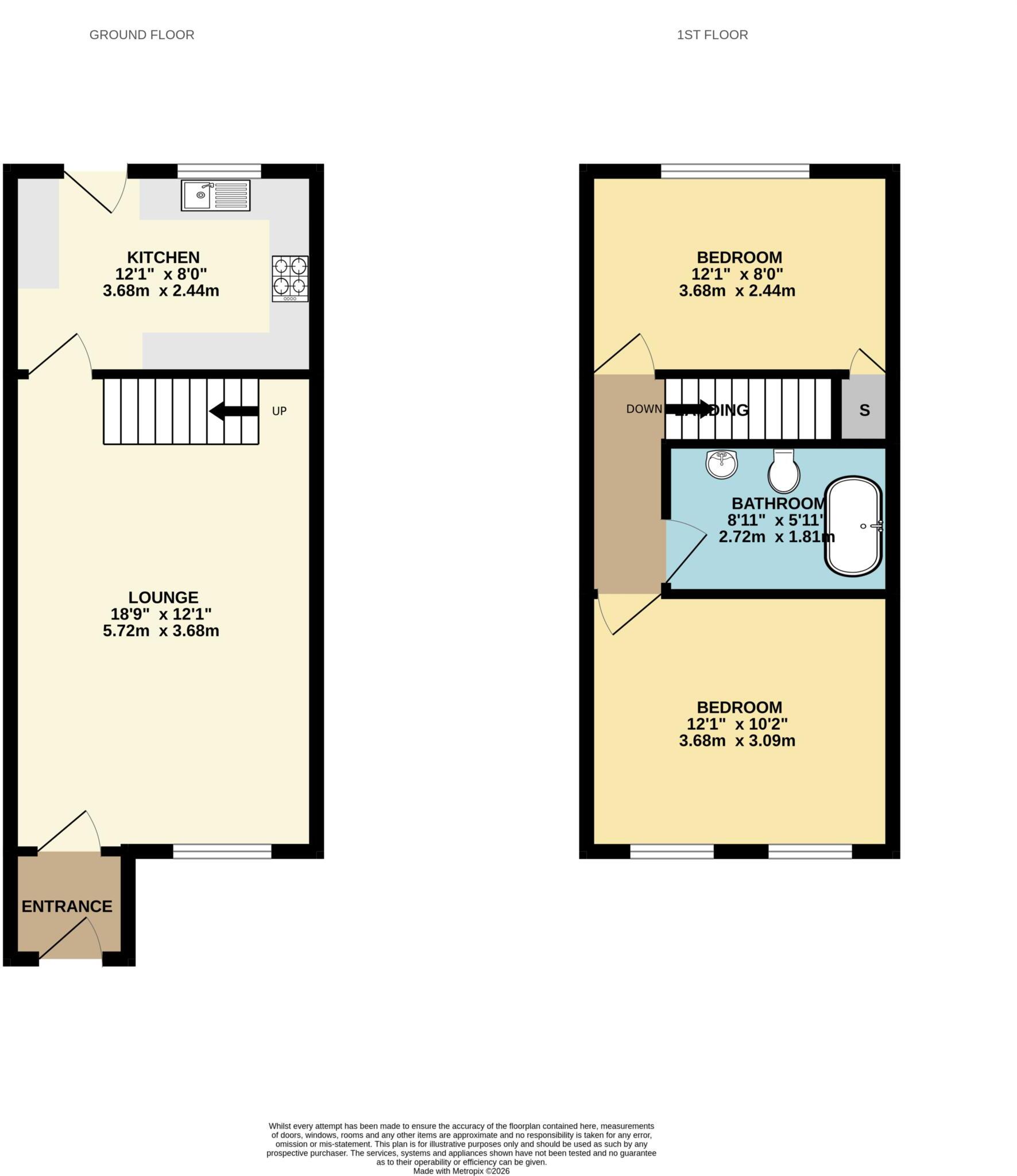Beryl Walk, Fazakerley floorplan