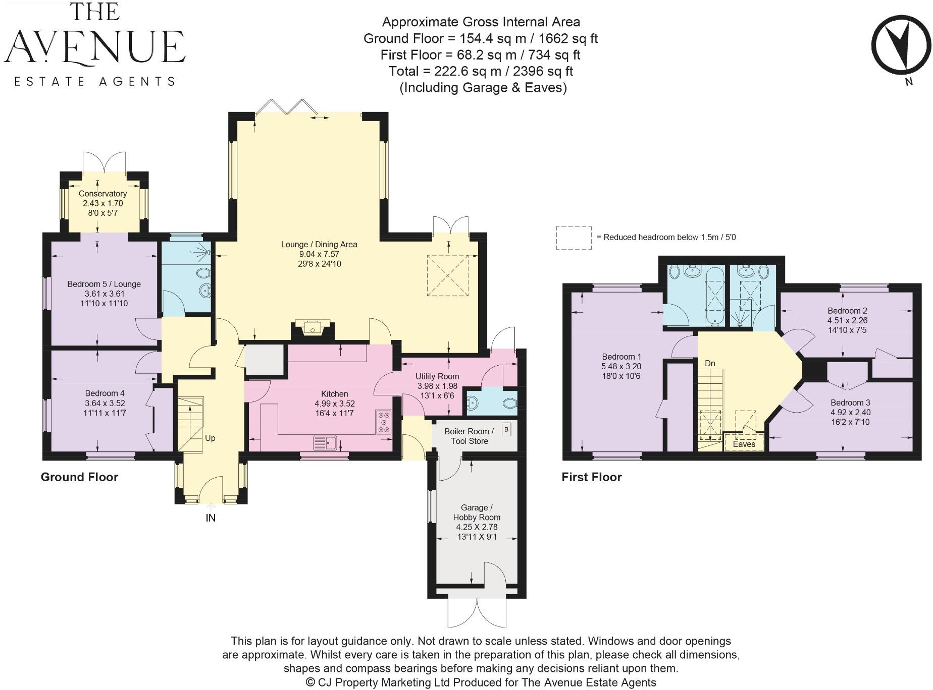 Stunning views + 0.34 Acre Plot floorplan