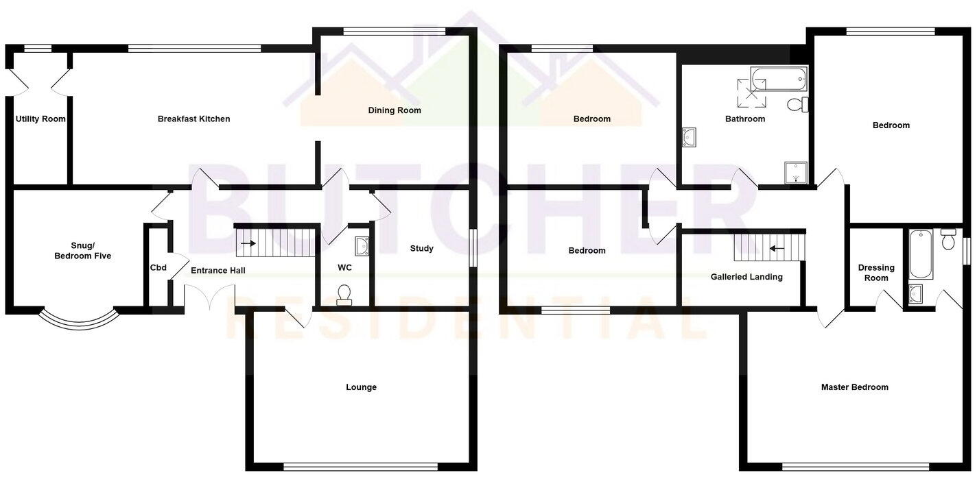 The Bungalow Warren Lane Staincross floorplan
