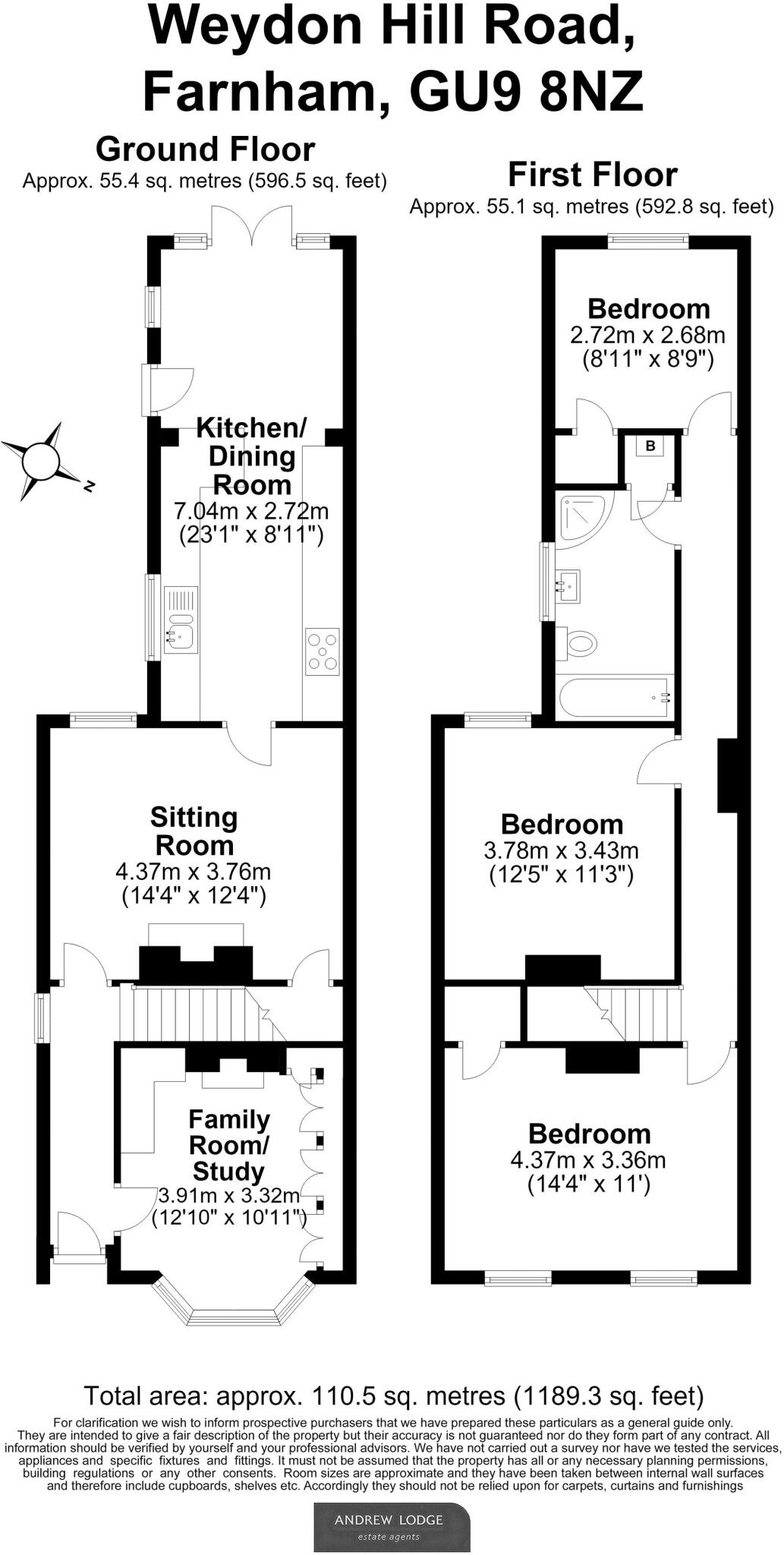 Weydon Hill Road, Farnham, GU9 floorplan