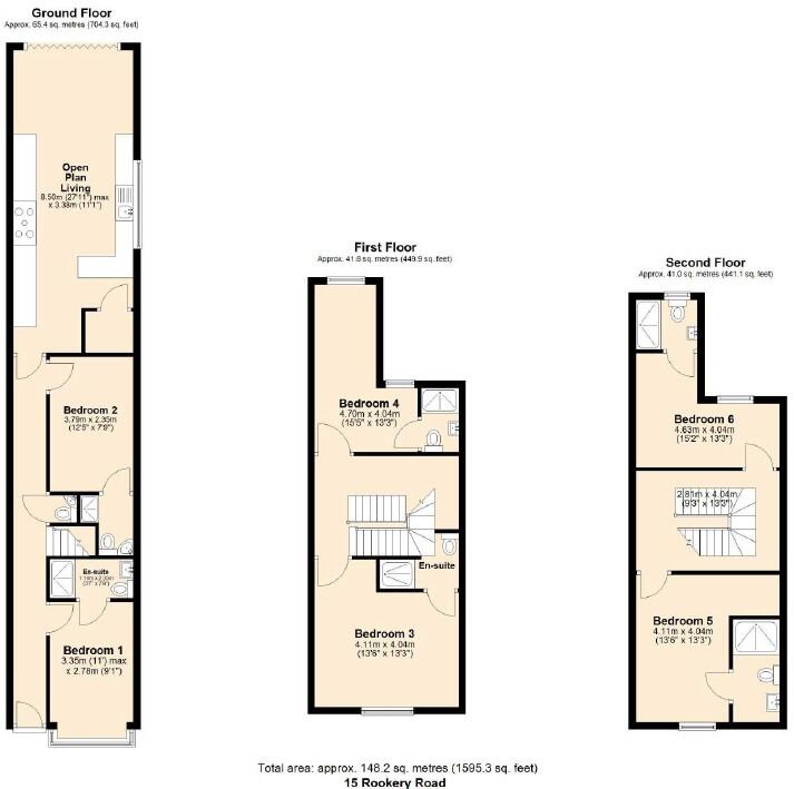 15, Rookery Road, Selly Oak, Birmingham floorplan