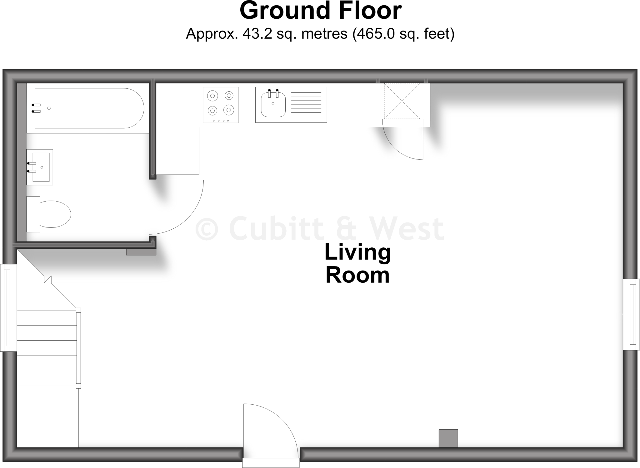 Ansell Road, Dorking, Surrey floorplan