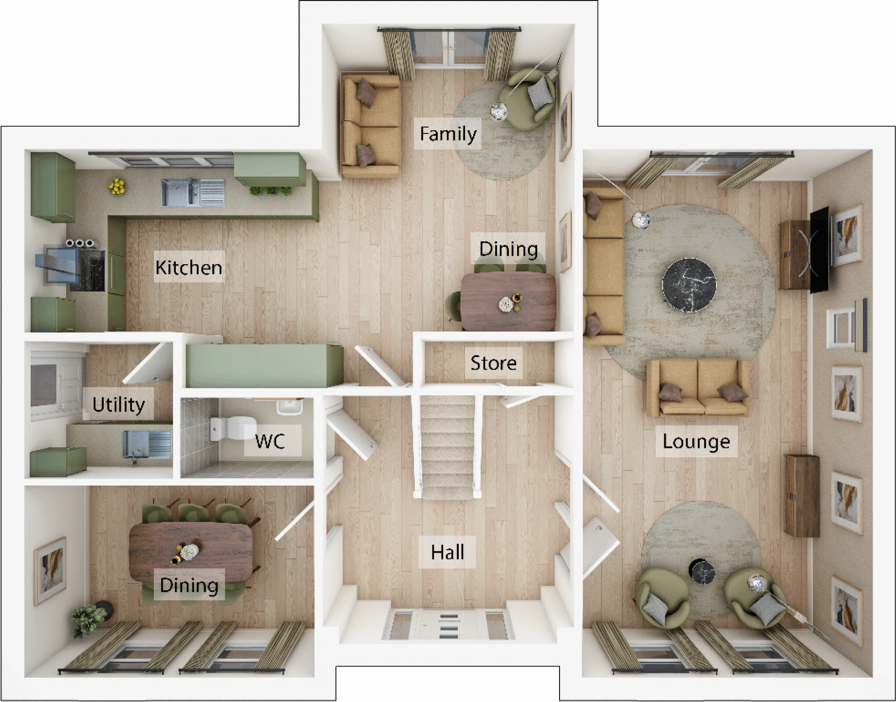 Summerlea Road,
West Kilbride,
Ayrshire,
KA23 9HN floorplan