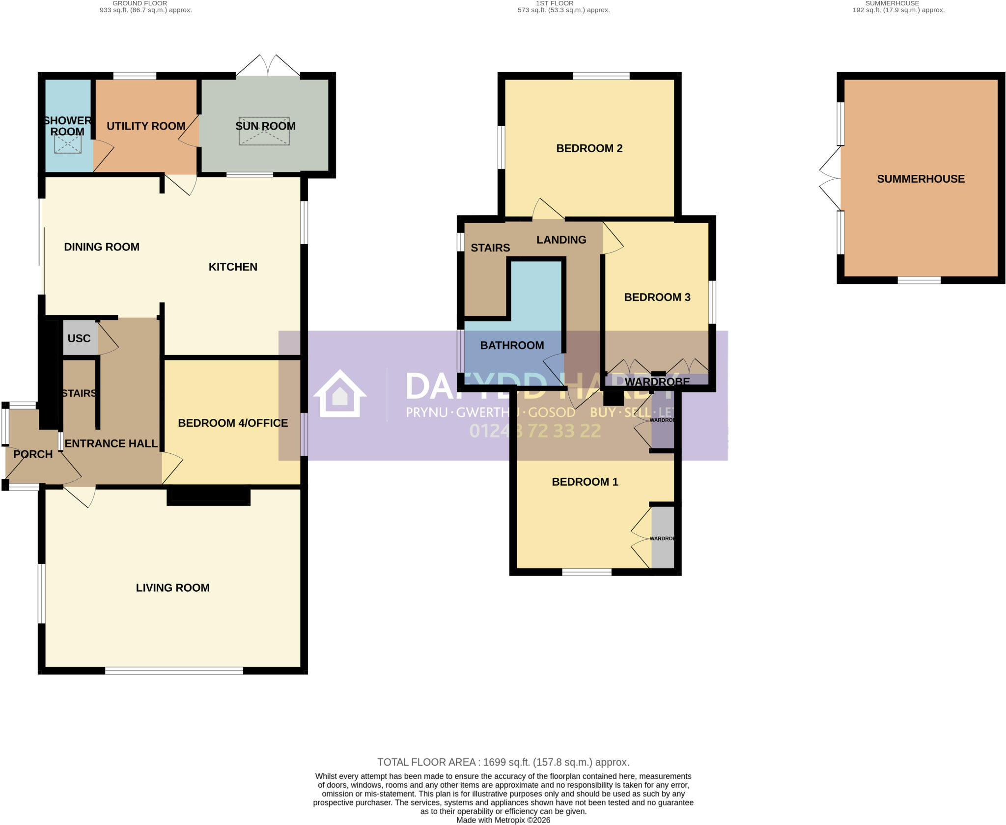 Rhosybol, Amlwch, Isle of Anglesey, LL68 floorplan