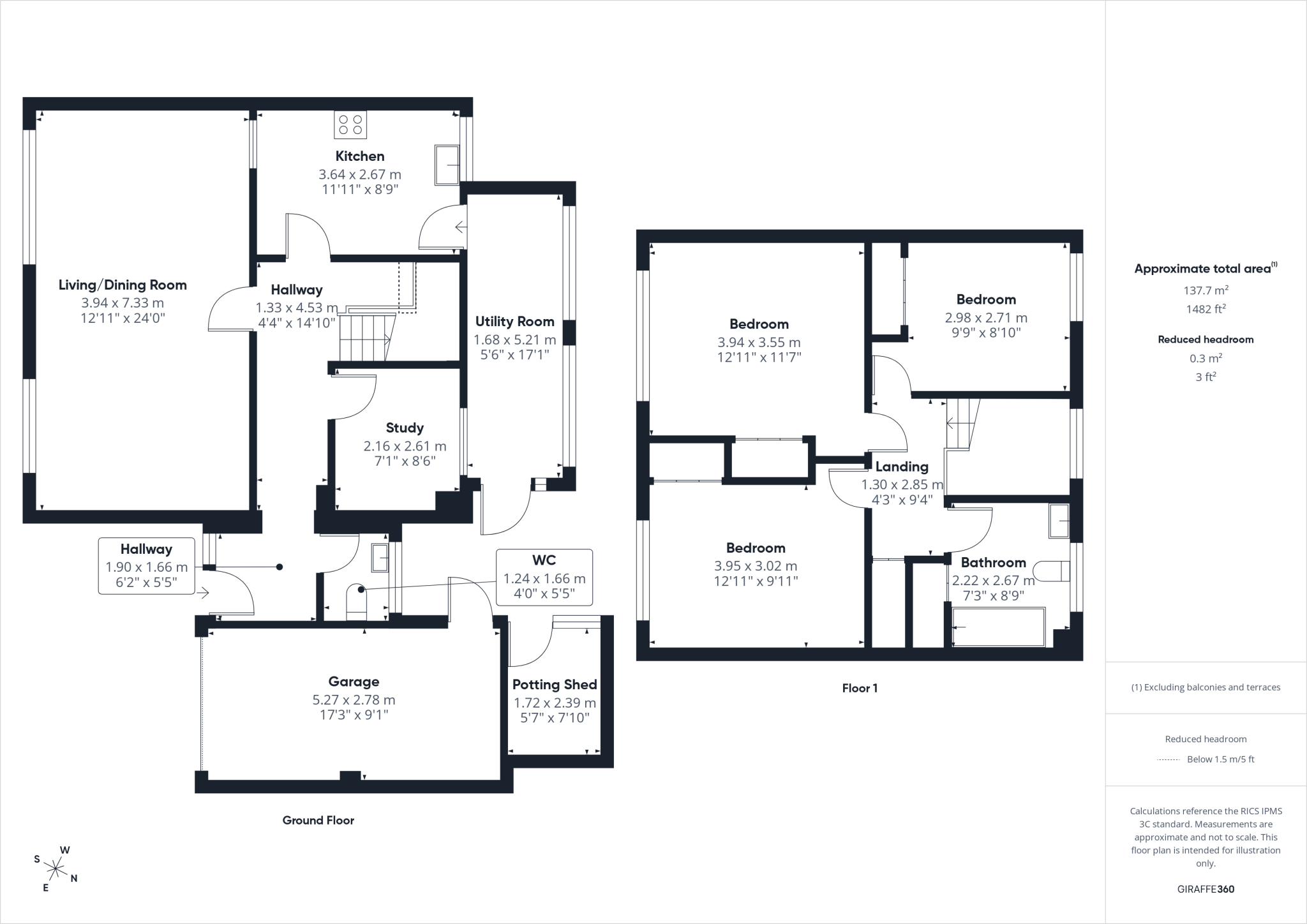 Clynder Grove, Clevedon, North Somerset, BS21 floorplan
