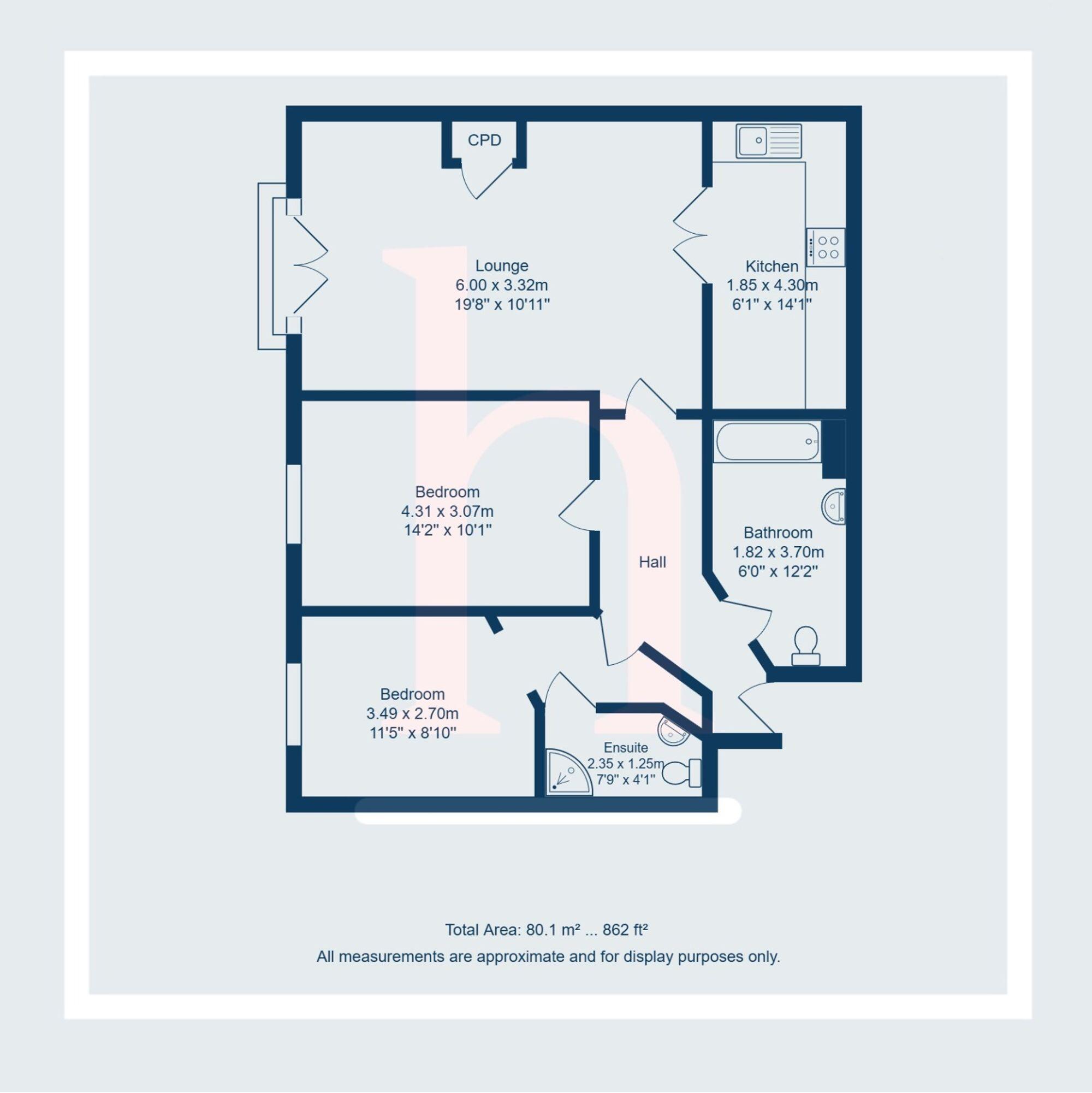 Beresford Road, Prenton, CH43 floorplan