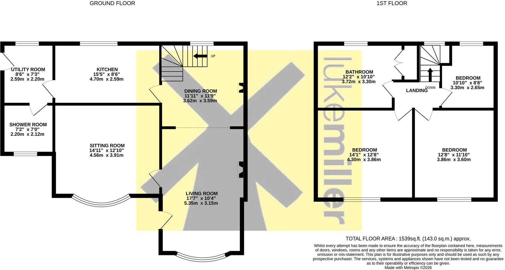 Skipton Bridge, Thirsk floorplan