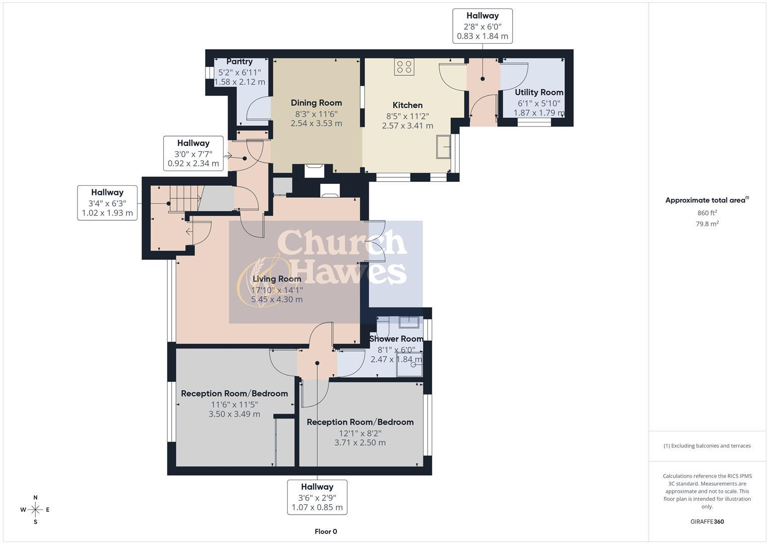 Mill Road, Mayland floorplan