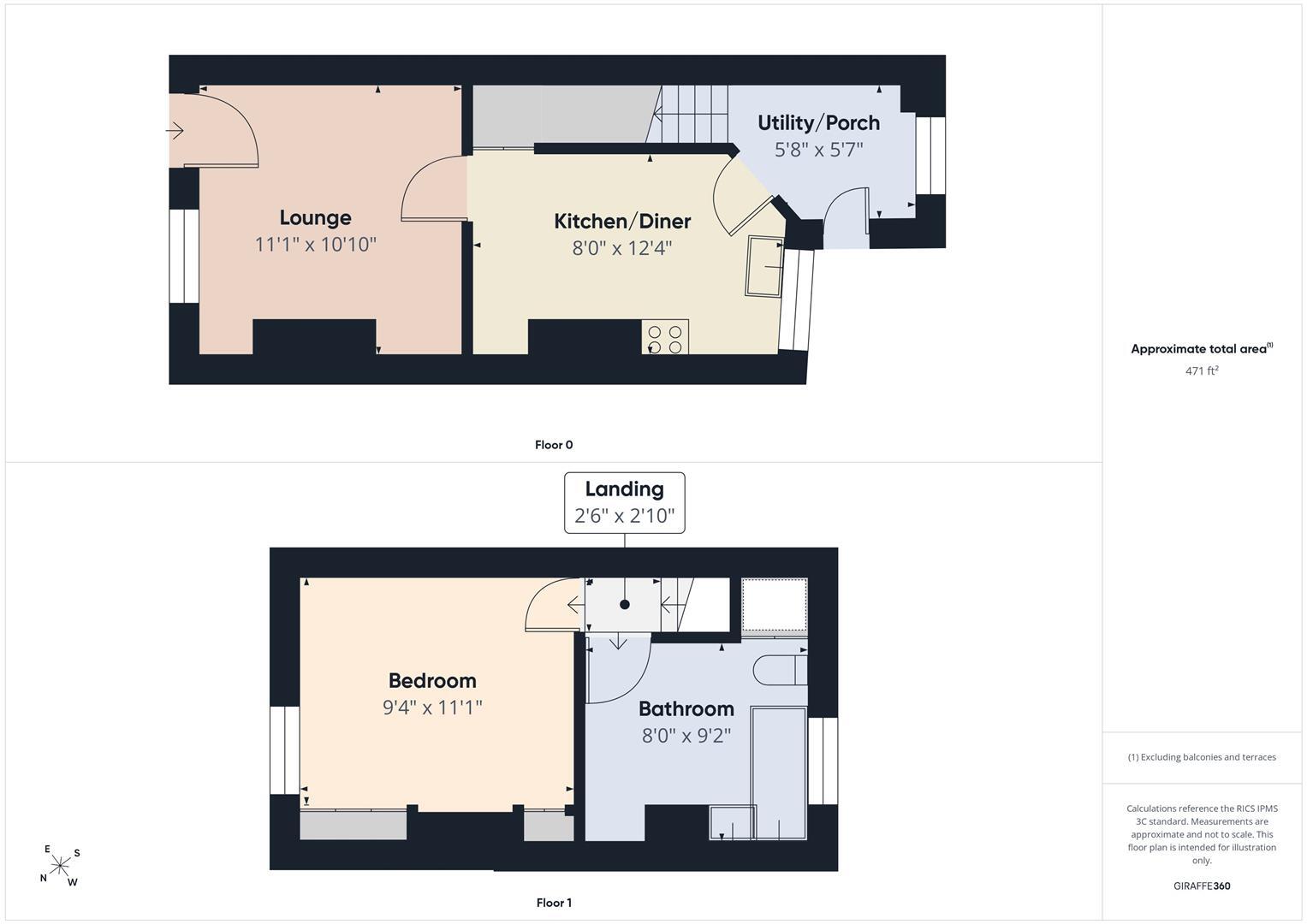 Commerce Street, Melbourne, DE73 8FT floorplan