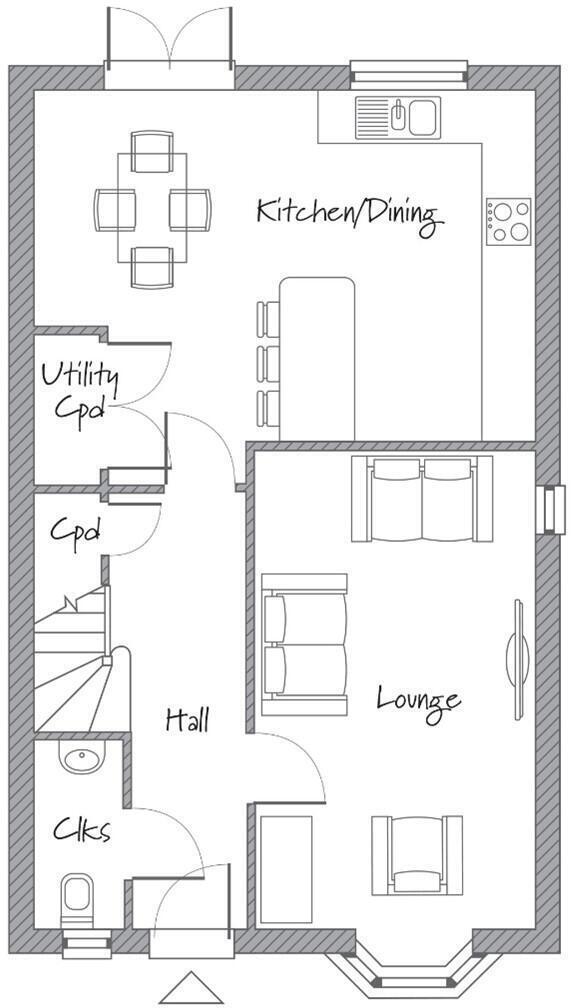 Portus Lane, 
Dunholme, 
Lincoln, 
Lincolnshire, 
LN2 3TA floorplan