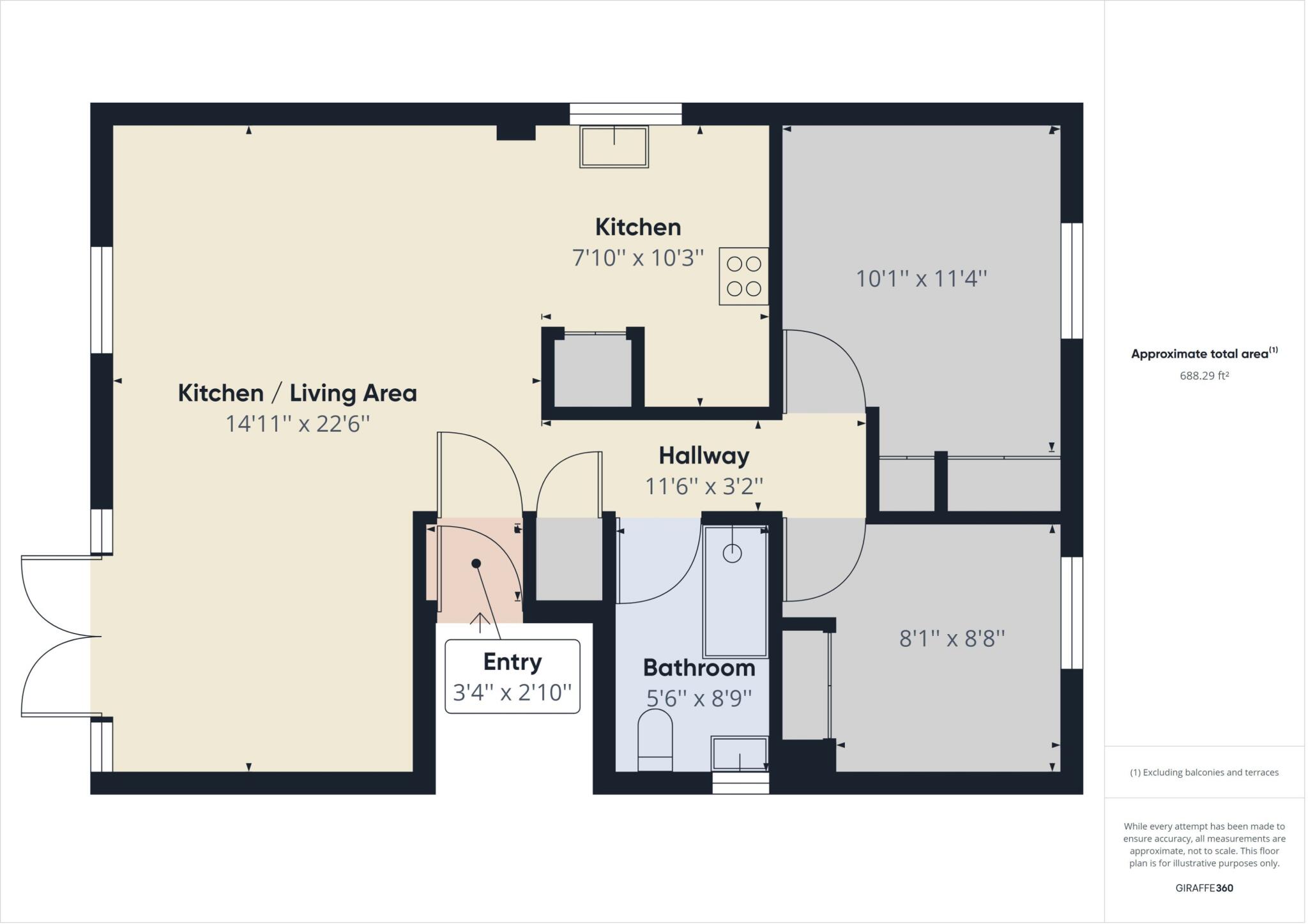 Pennine View Close, Carlisle, CA1 floorplan