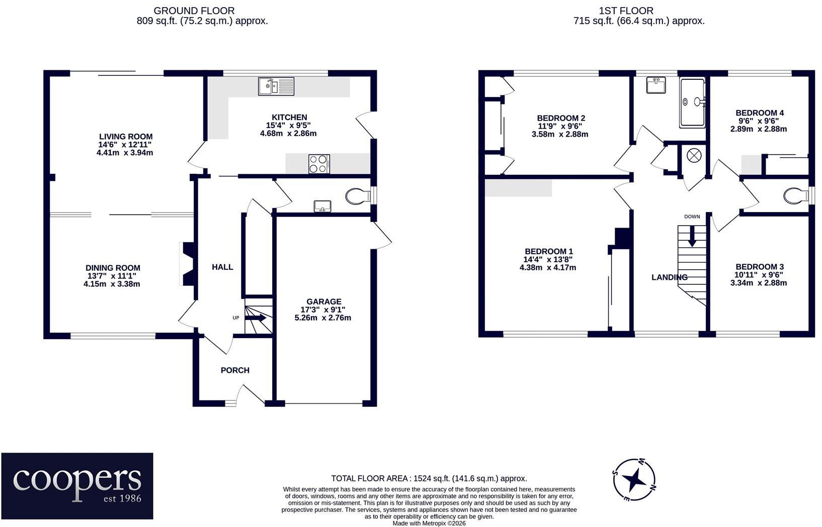 West Common Road, Uxbridge, UB8 floorplan