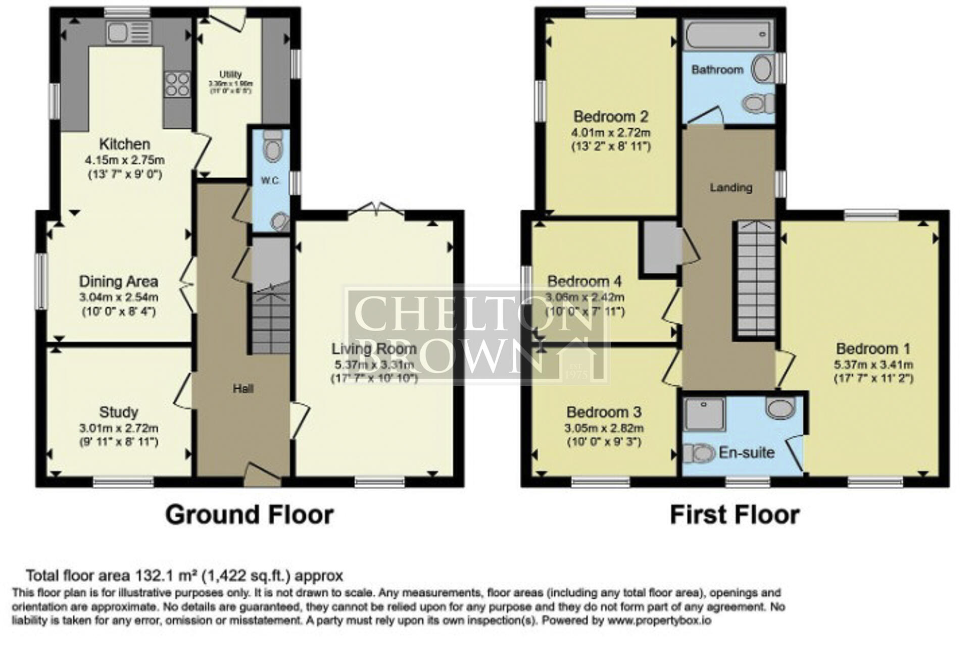 Cub Close, Bugbrooke, Northampton, Northamptonshire, NN7 floorplan