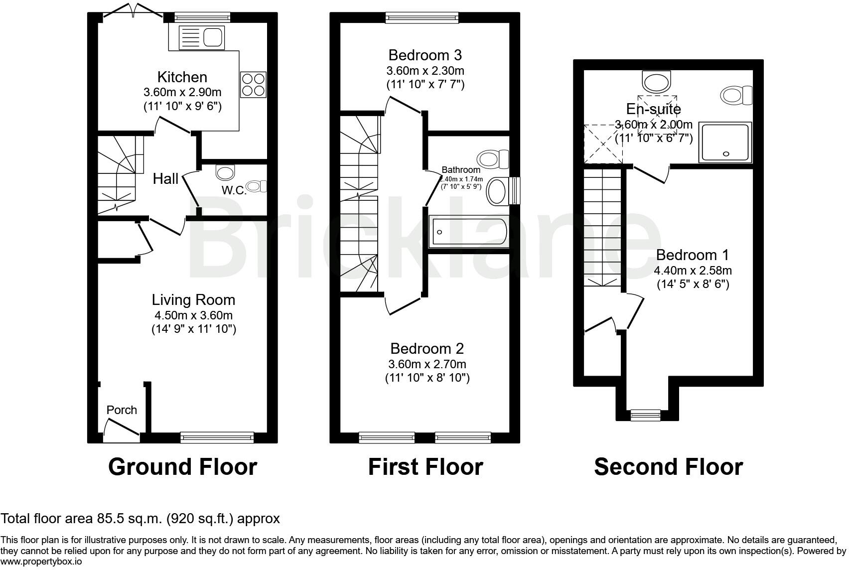 Stanier Drive, MARKET HARBOROUGH floorplan