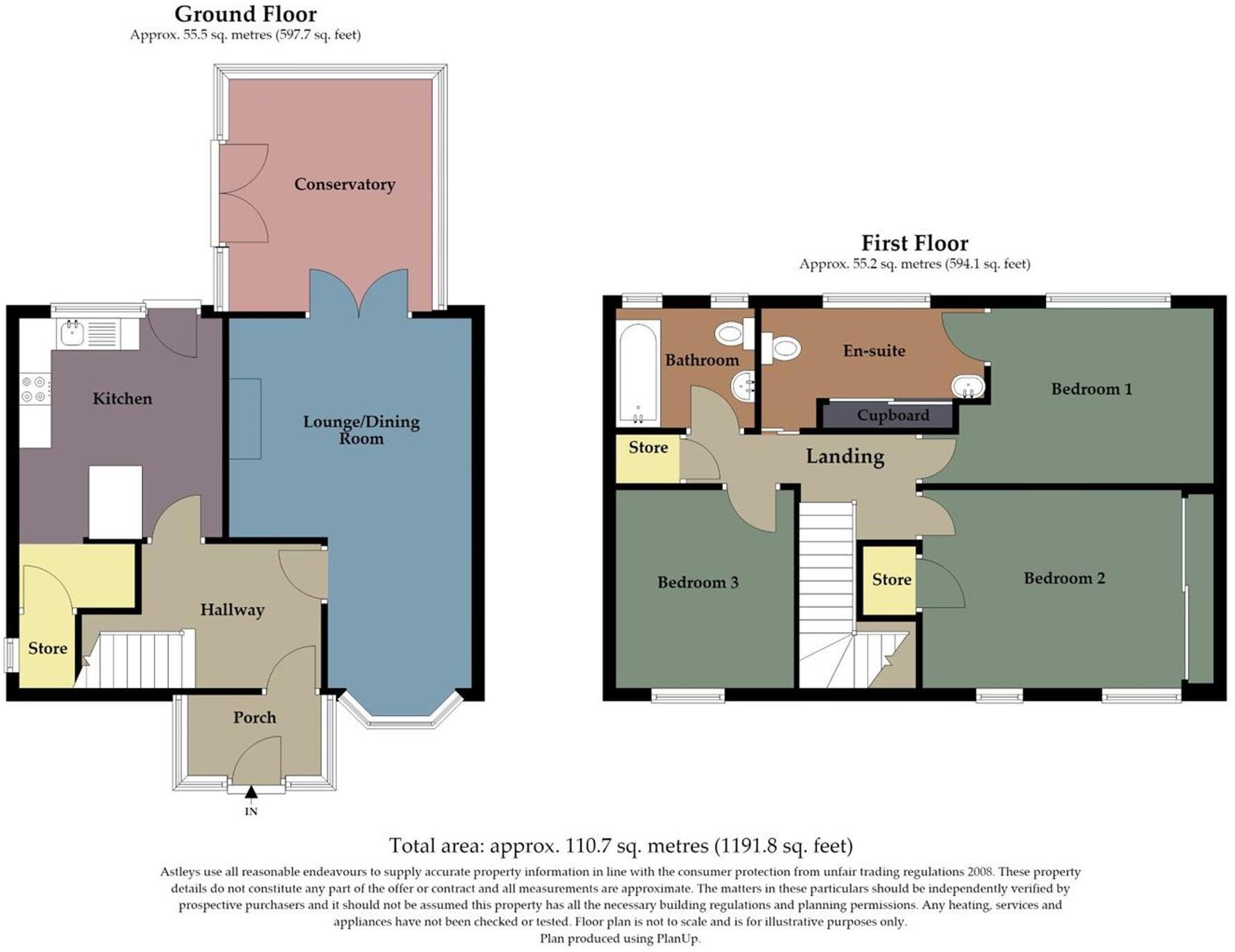 Linden Avenue, West Cross, SA3 floorplan