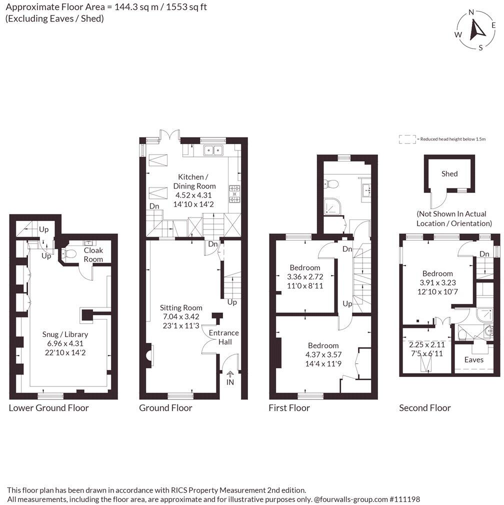 Richmond Road, Jericho, Oxford, OX1 floorplan