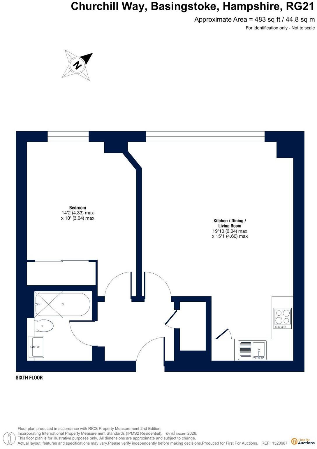 Churchill Way, Basingstoke, Hampshire floorplan