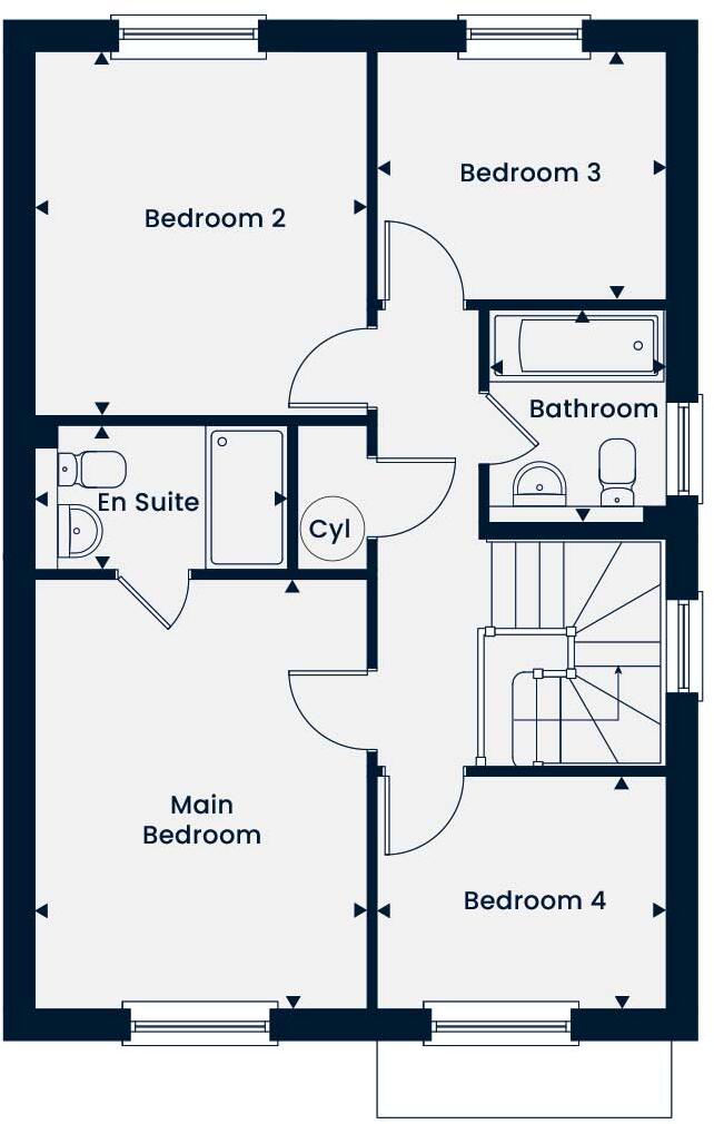 The Ridgeway, 
Potton, 
Bedfordshire,
SG19 2PS floorplan