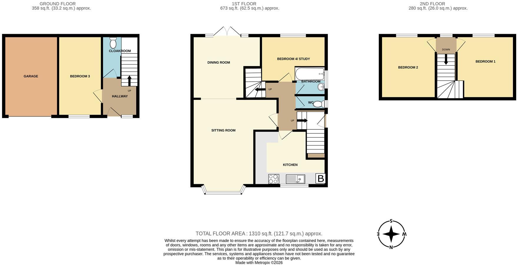 Edge of Braunton floorplan