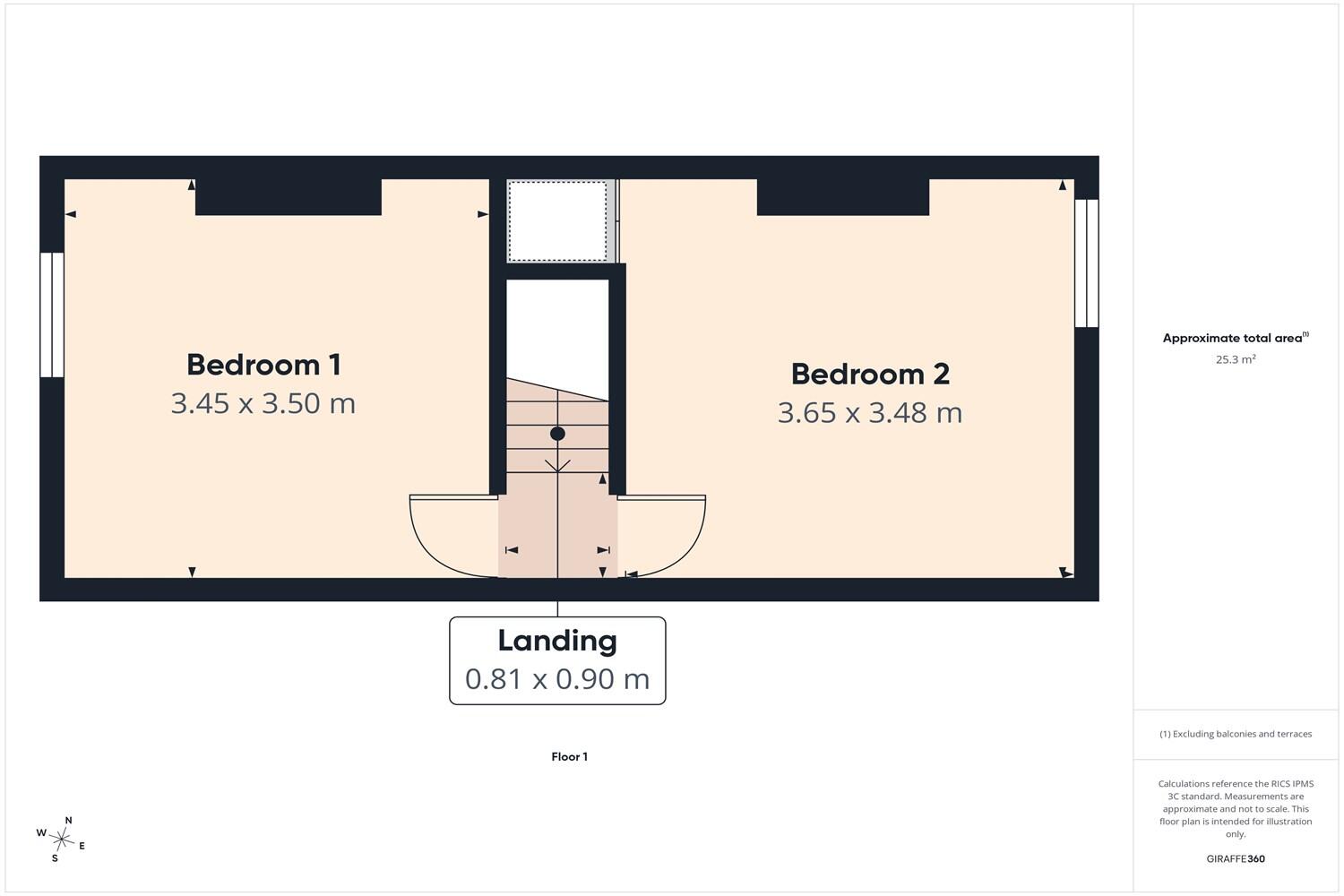 Sturton Street, NG7 floorplan