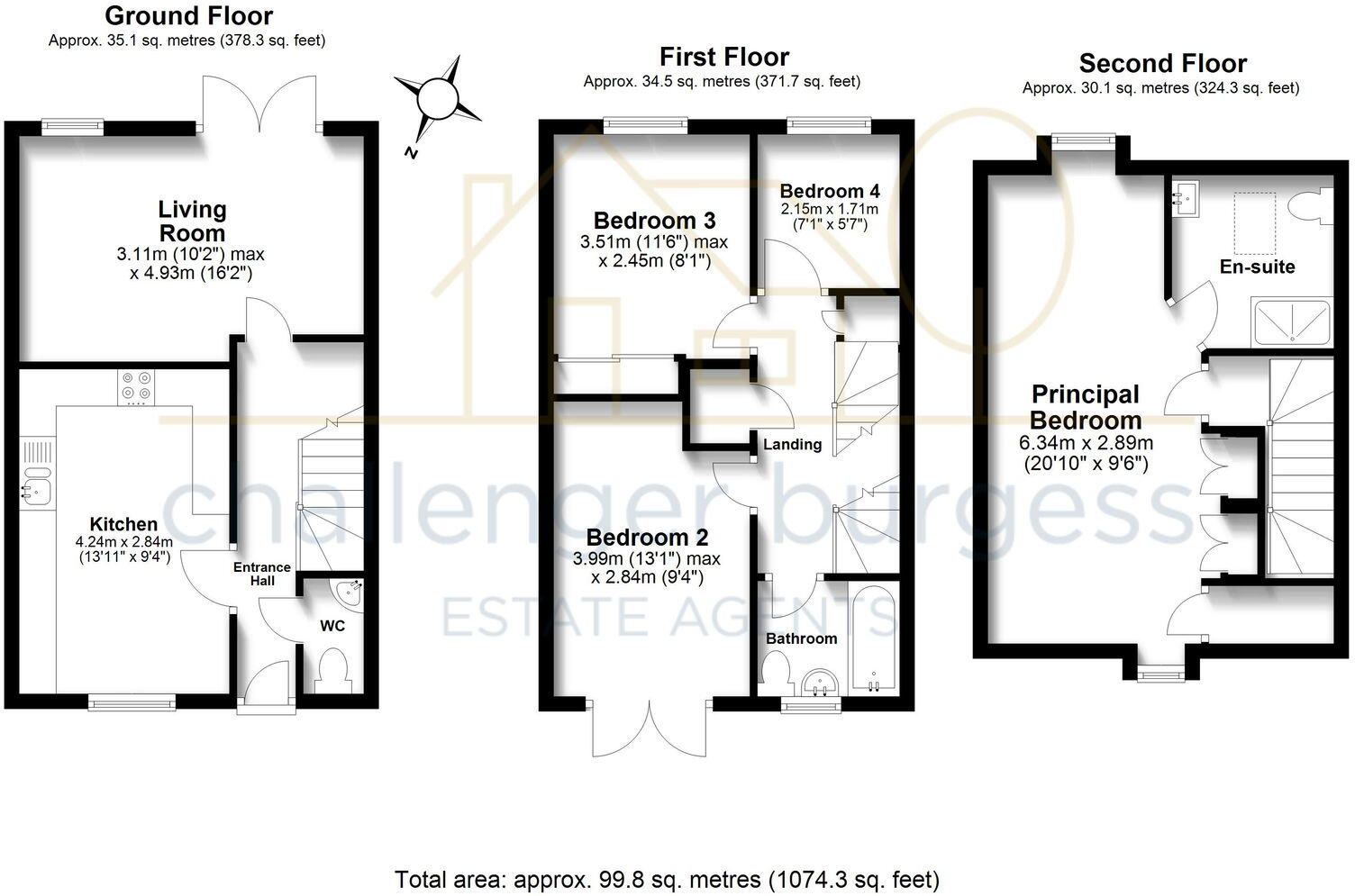 Fieldfare Avenue, Portishead, Bristol, BS20 7NL floorplan