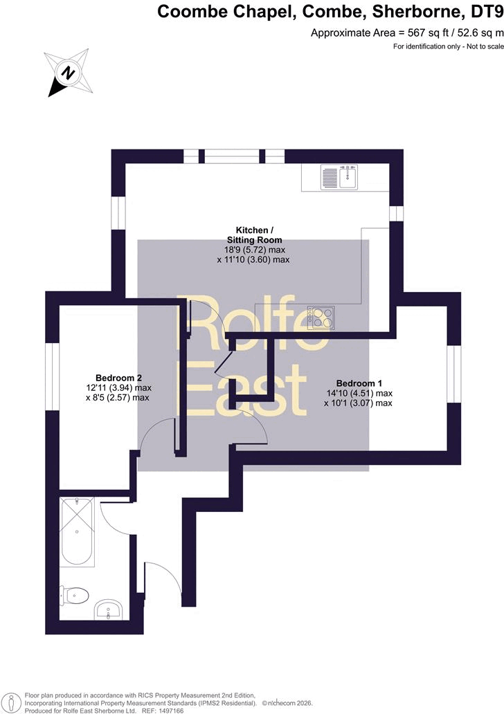 6, Coombe, Sherborne floorplan