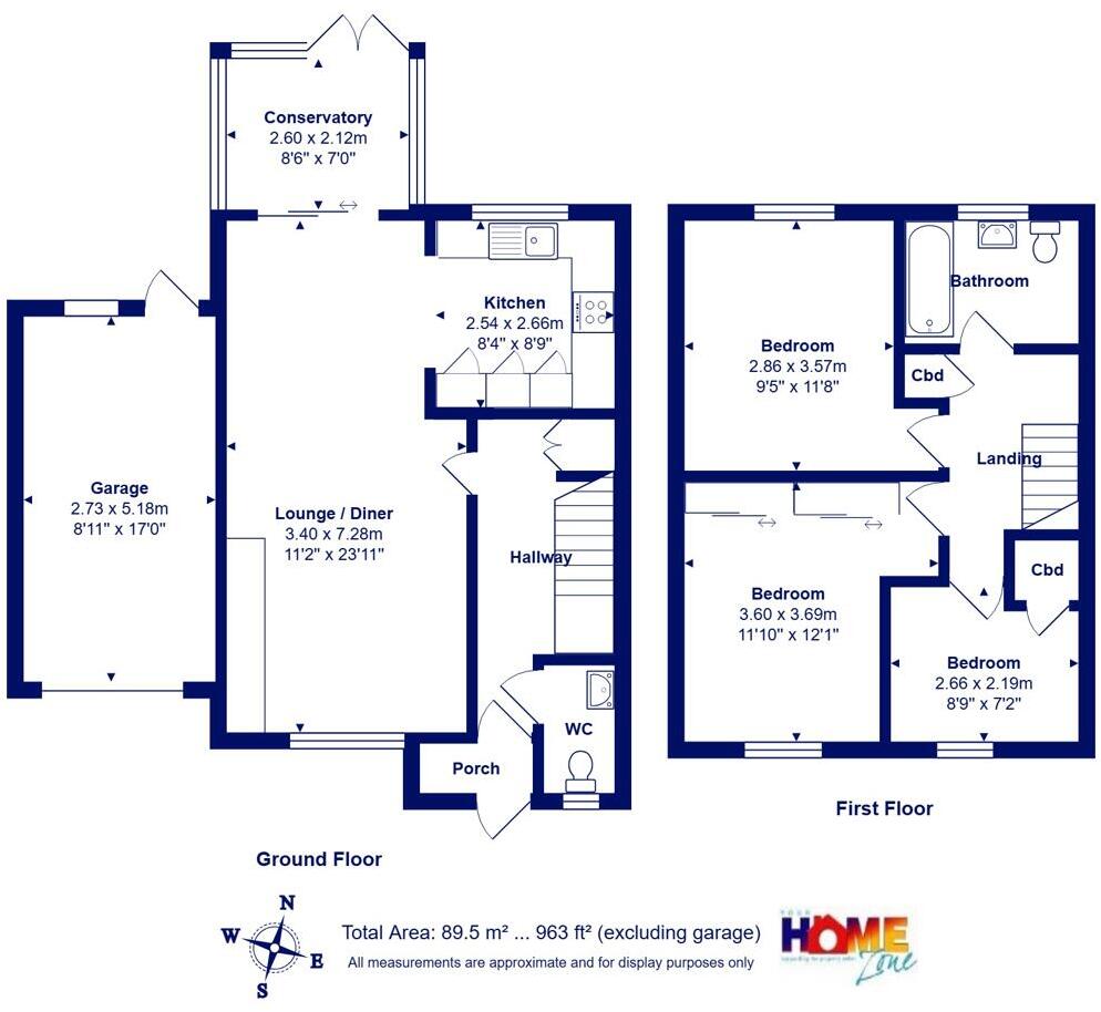 Saffron Drive, Highcliffe on Sea floorplan