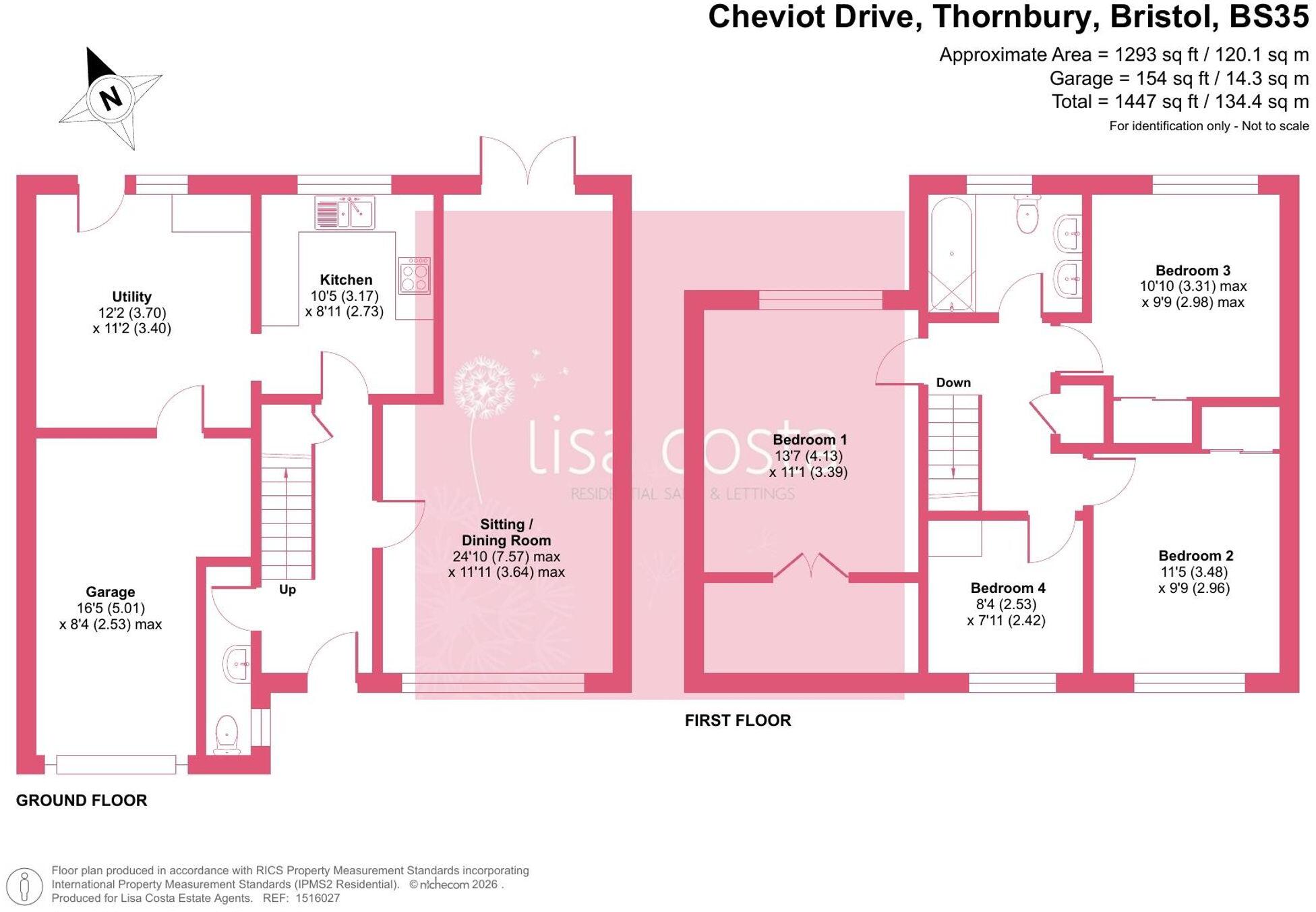 Cheviot Drive, Thornbury, BS35 floorplan
