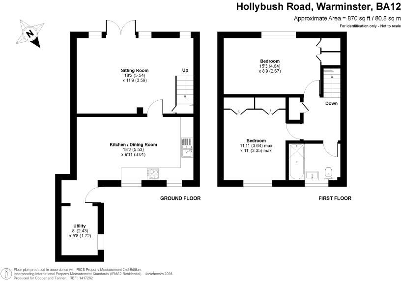 Hollybush Road, Warminster, BA12 floorplan