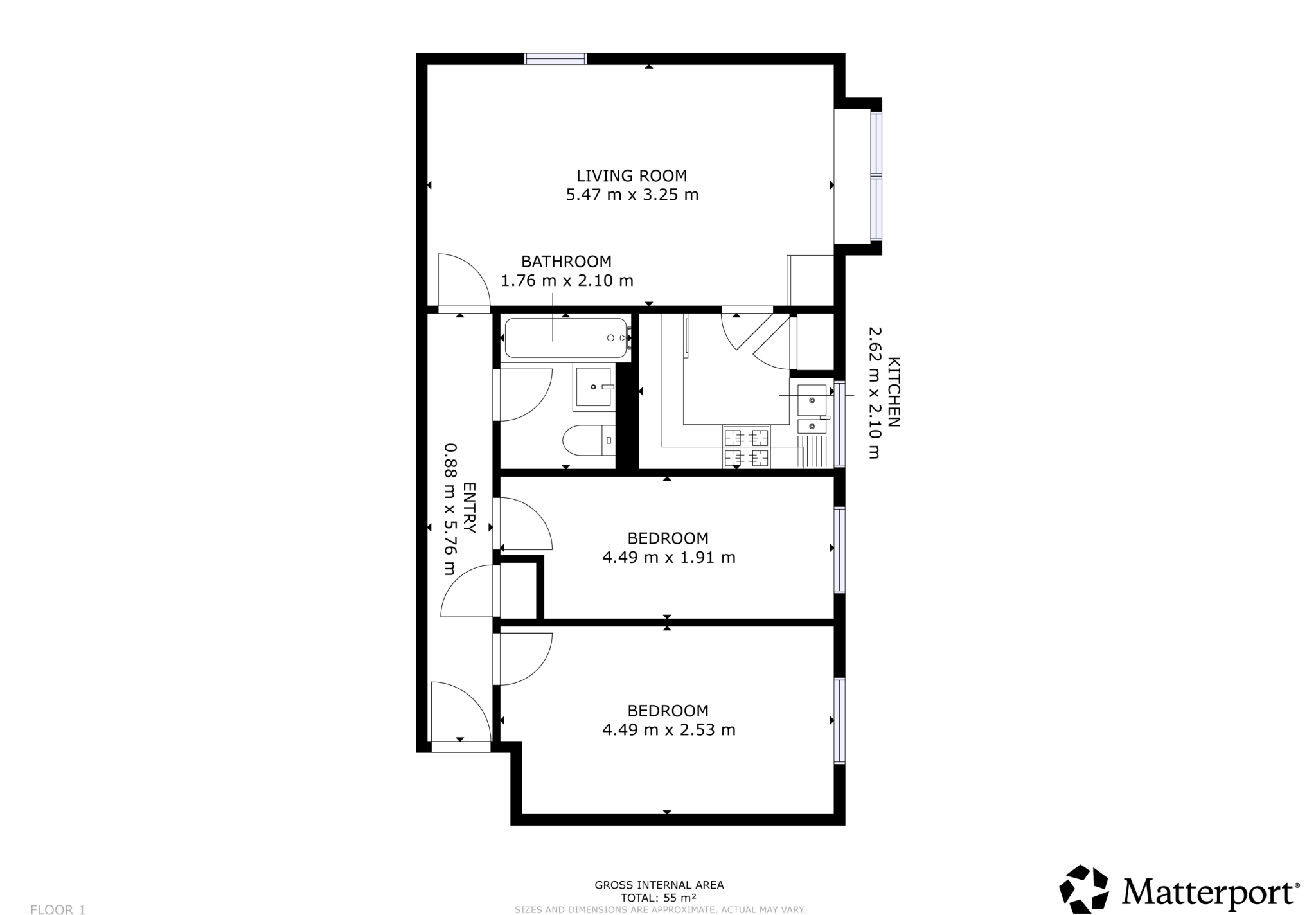 St. Marys Hall Road, Manchester floorplan