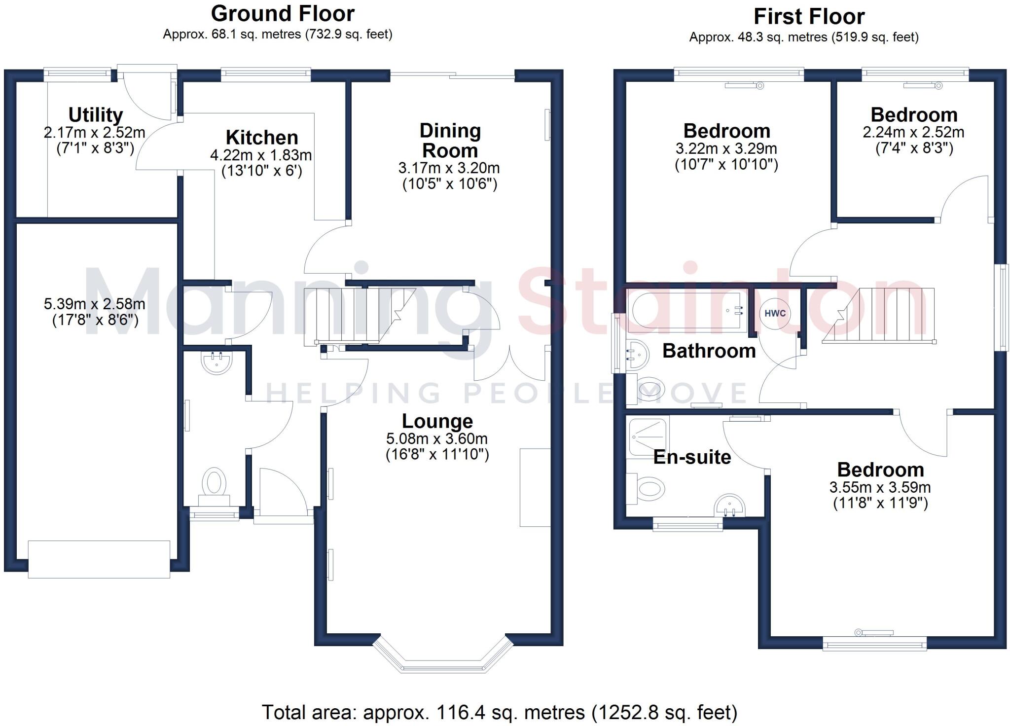 Maple Croft, New Farnley, Leeds, West Yorkshire floorplan