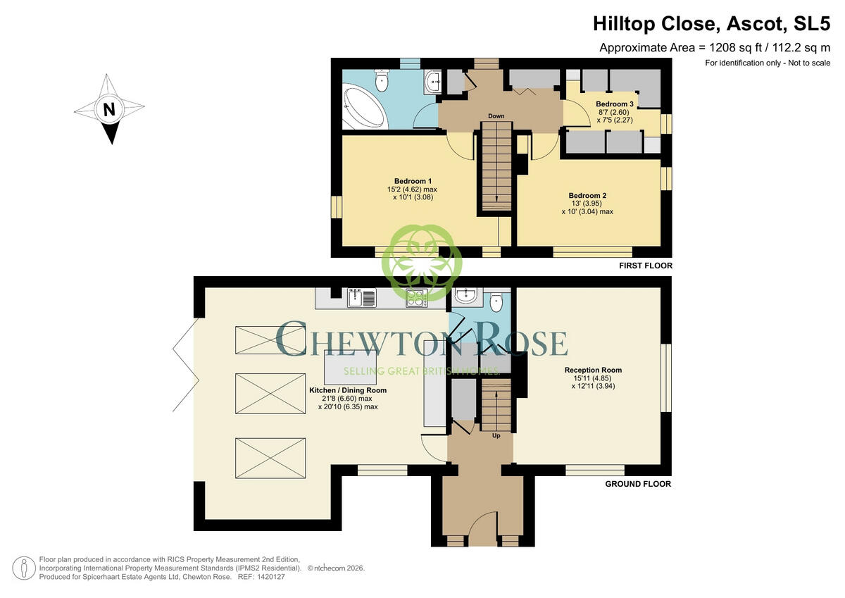Hilltop Close, Ascot floorplan