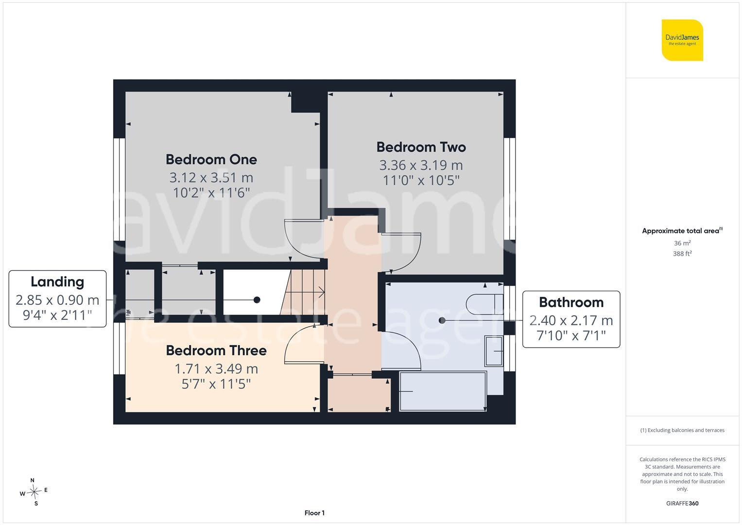 Trinstead Way, Bestwood Park, Nottingham floorplan