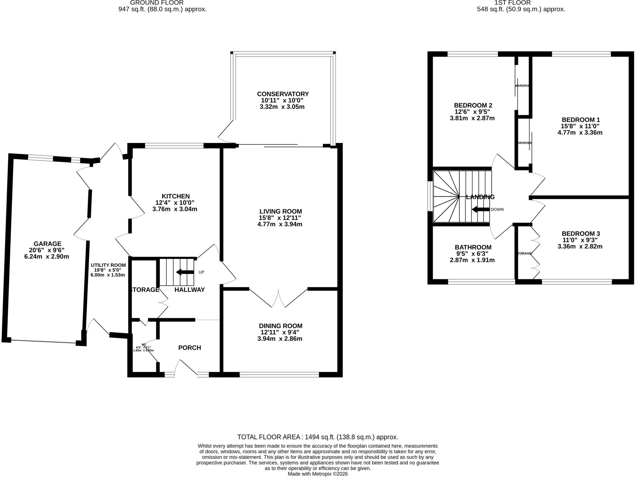 Plas-y-delyn, Lisvane, Cardiff floorplan